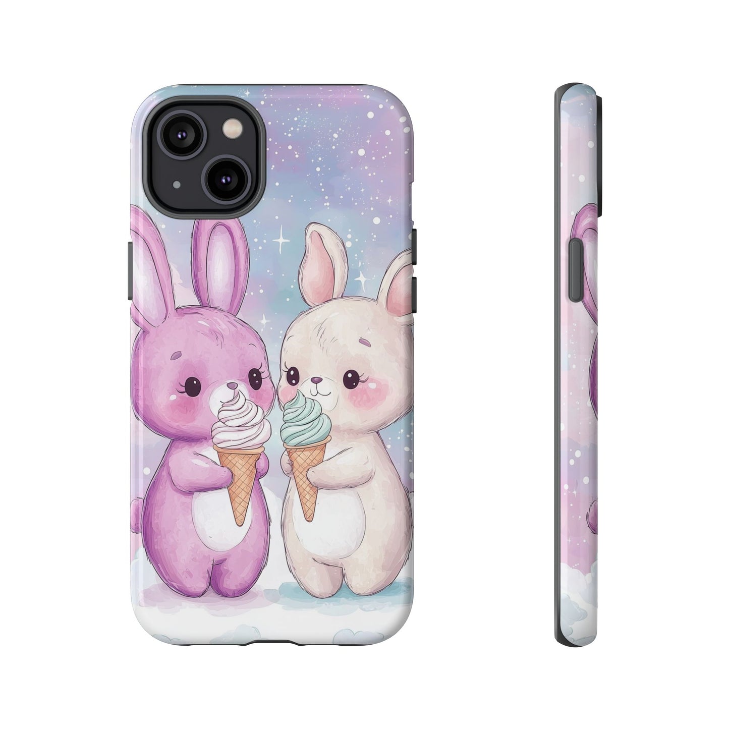 Sweet Bunny Bliss - Kawaii Anime Phone Case for iPhone, Samsung, Google Pixel