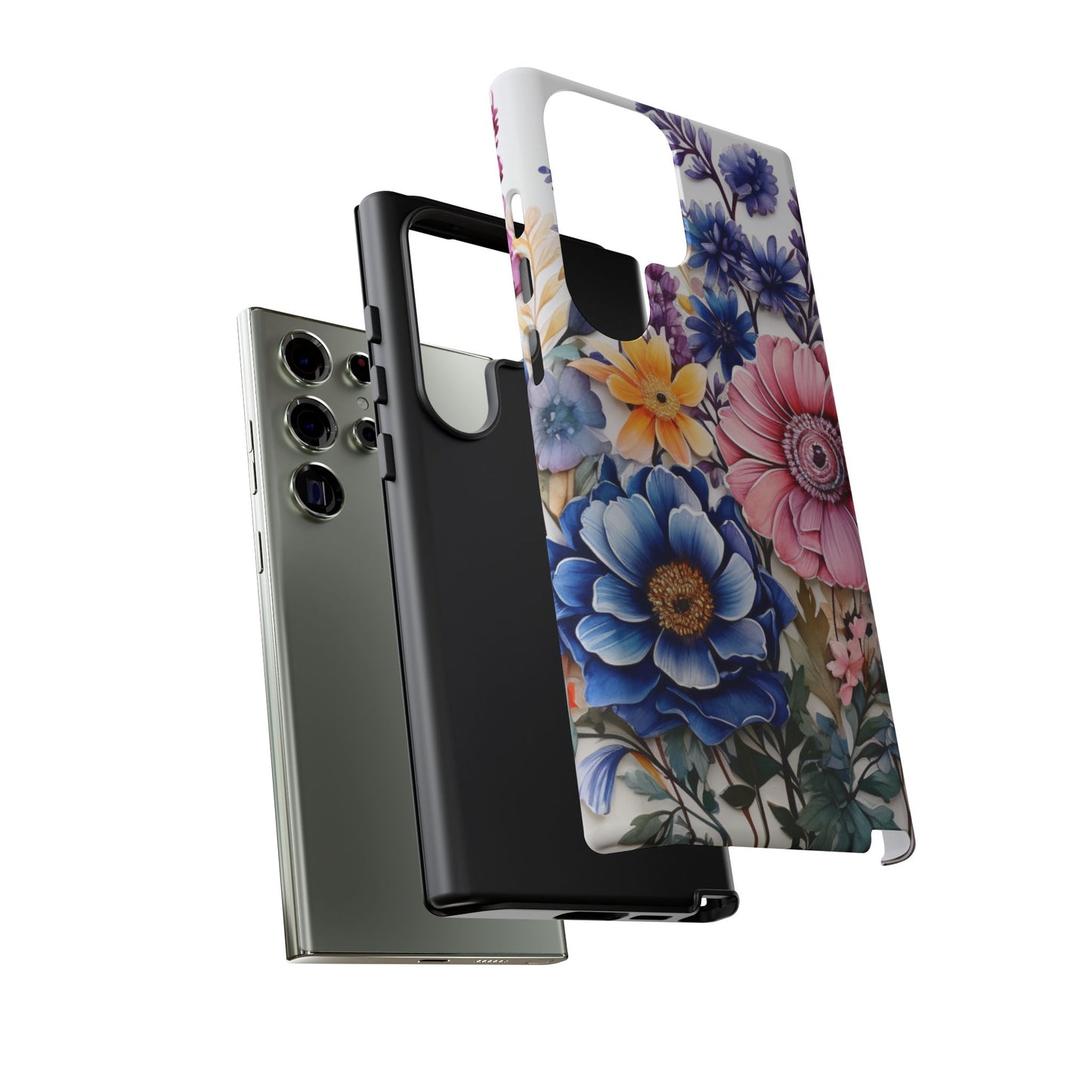 Elegant Floral Bouquet Mobile Case – Vibrant Botanical Art