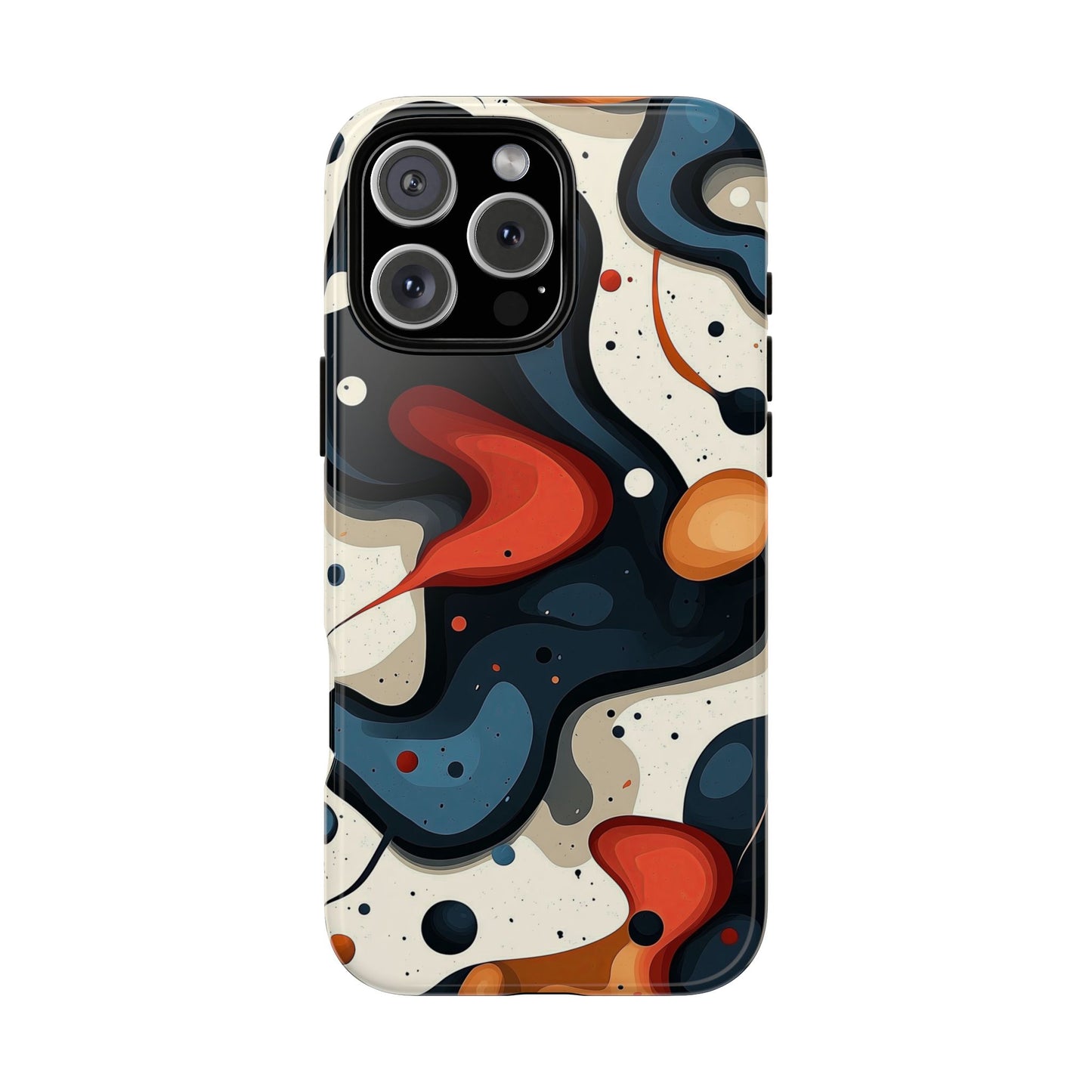 Molten Drift – Abstract Art Phone Case for iPhone, Samsung & Pixel