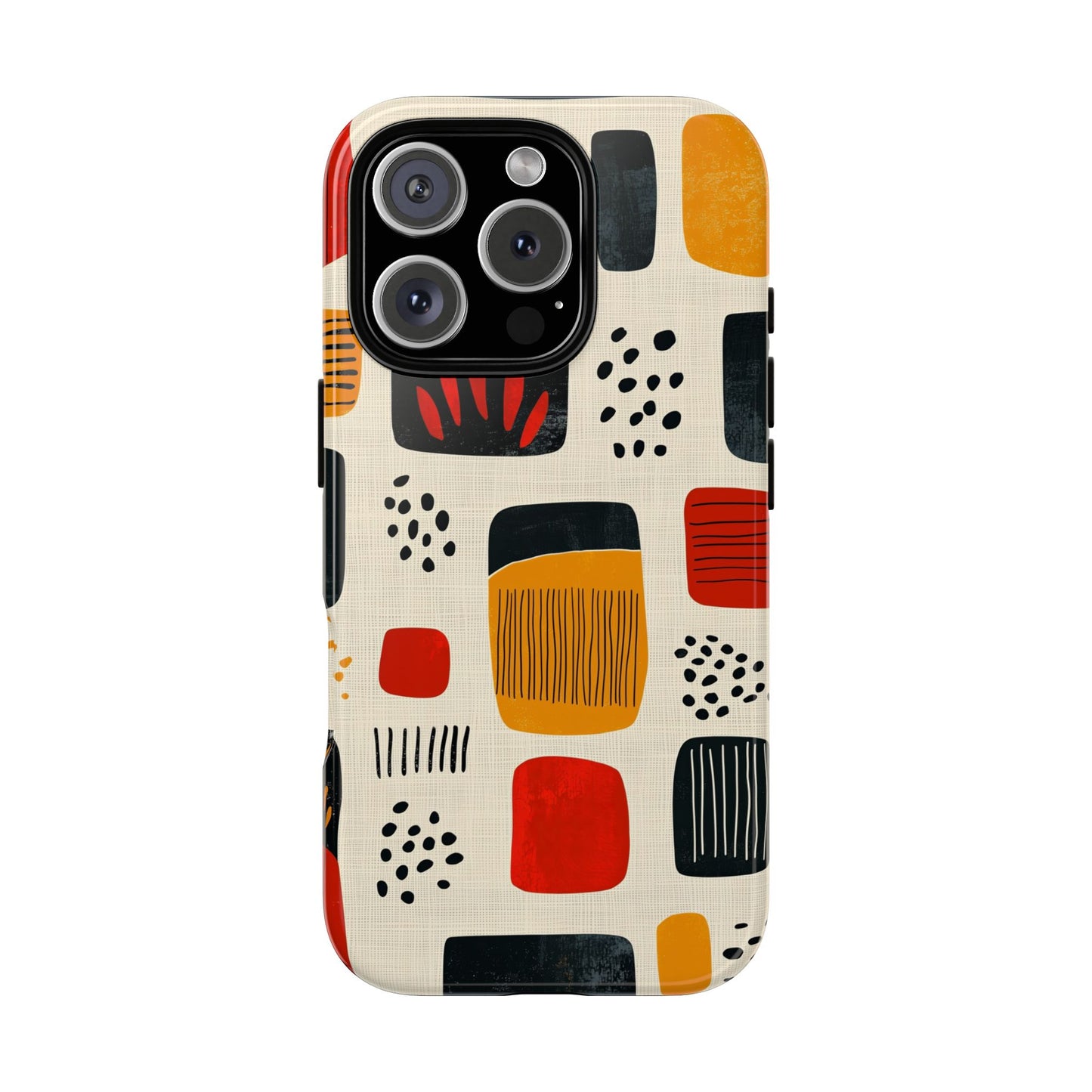 Boho Vibes – Abstract Tribal Pattern Phone Case for iPhone, Pixel & Samsung