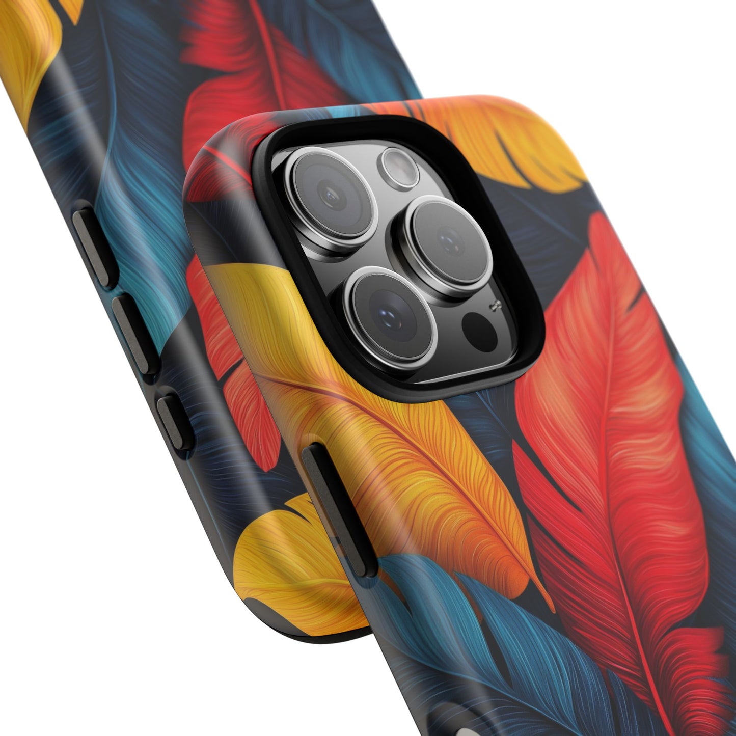 Jungle Toucan Feathers Phone Case β Vibrant & Unique for iPhone, Pixel & Samsung