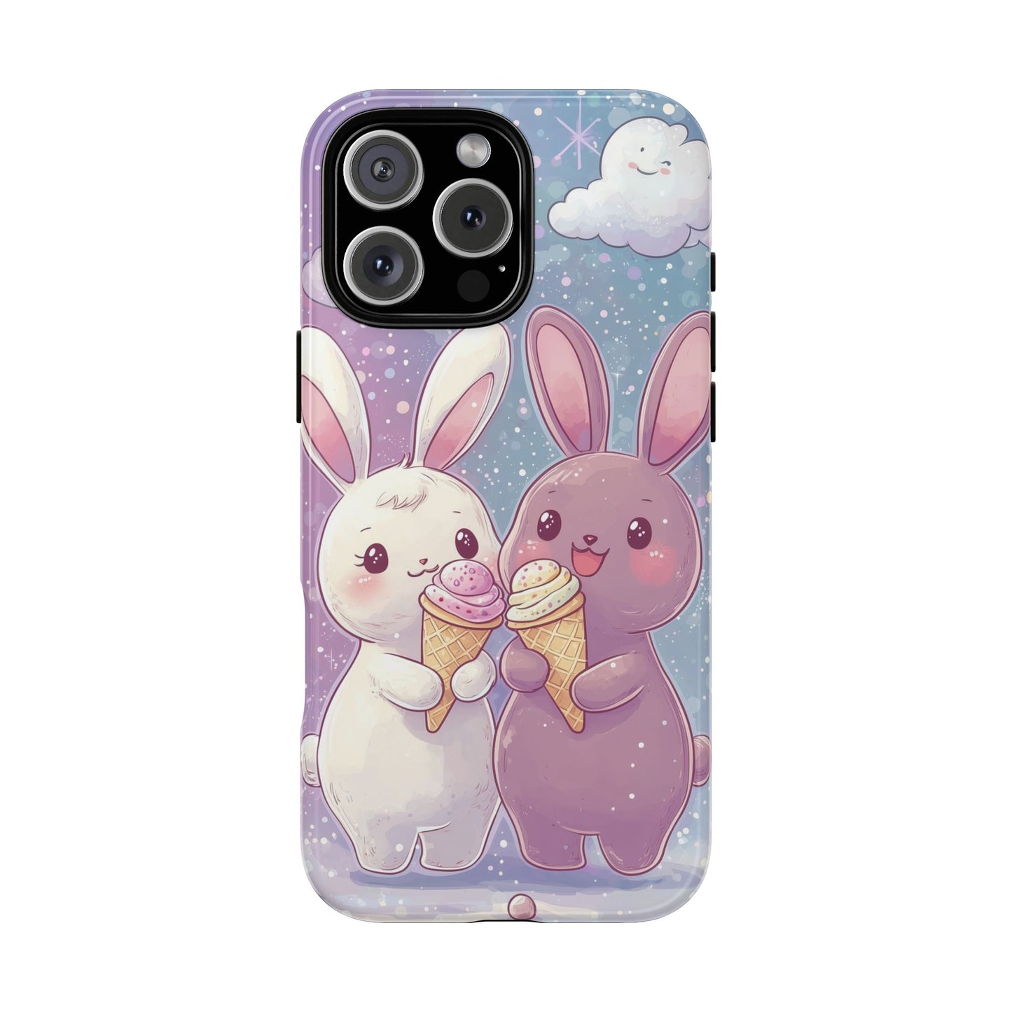 Bunny Bliss β Kawaii Anime Phone Case for iPhone, Samsung, Google Pixel