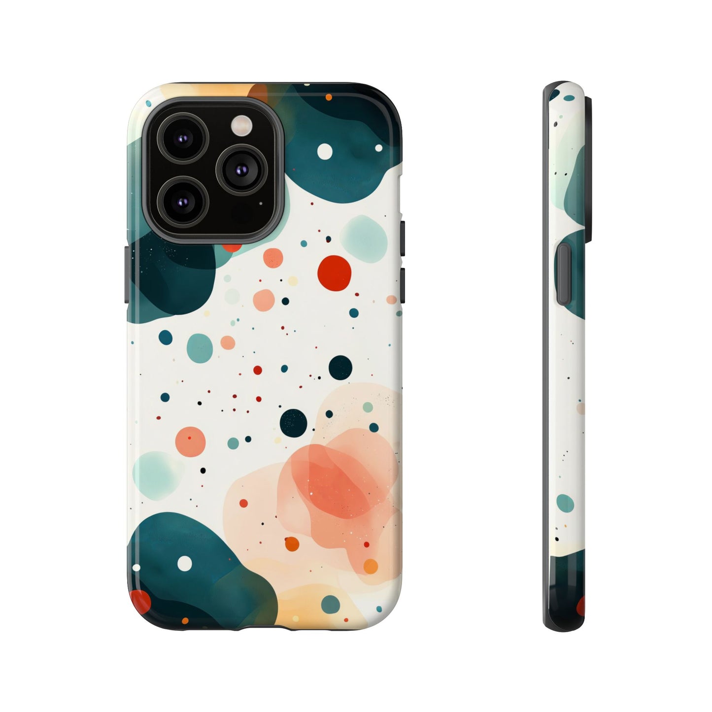 Cosmic Bloom – Abstract Orb Pattern Phone Case – iPhone, Google Pixel, Samsung