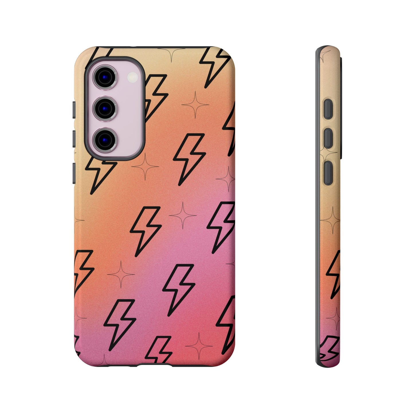 Retro Thunder Phone Case ⚡ Vintage Aesthetic for iPhone, Samsung & Pixel