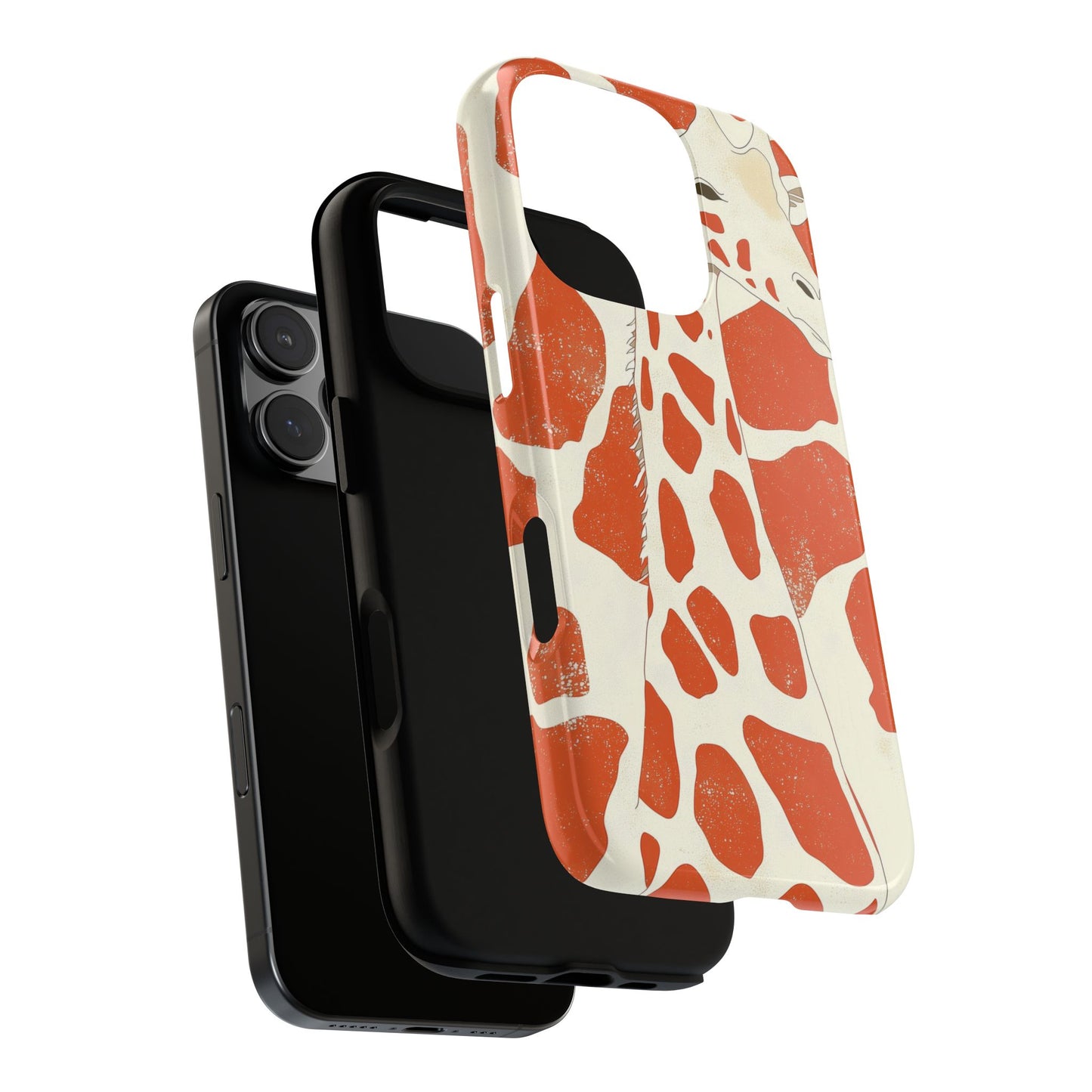 Minimalist Giraffe Print Phone Case β Earthy & Elegant for iPhone, Pixel & Samsung