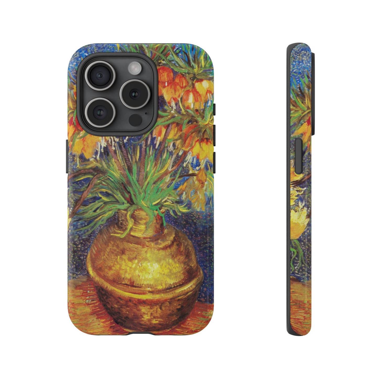 Vincent Van Gogh's Painting Inspired Phone Case - iPhone, Samsung & Google Pixel Cover - Flower Vase Phone Case, Floral Artistic Painting Case, Art Lover Gift