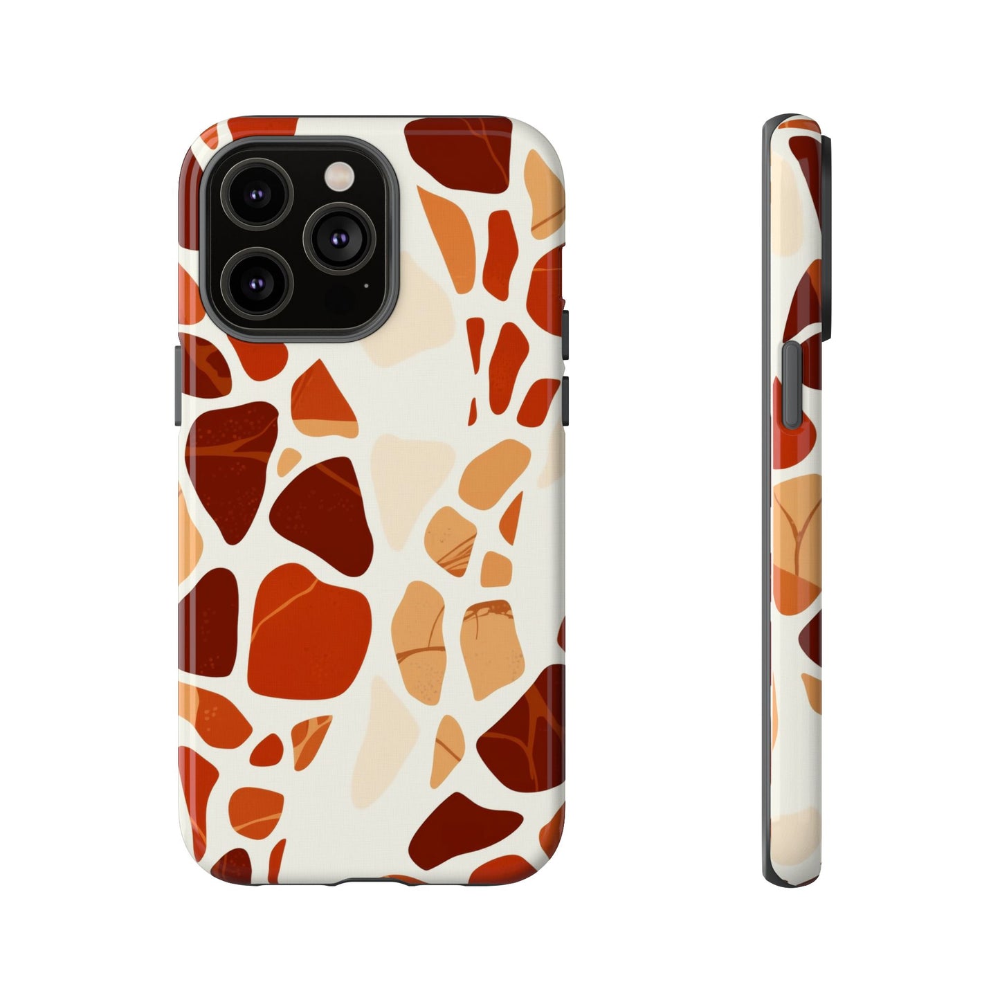 Safari Chic Giraffe Pattern Phone Case β A Touch of the Wild for iPhone, Pixel & Samsung