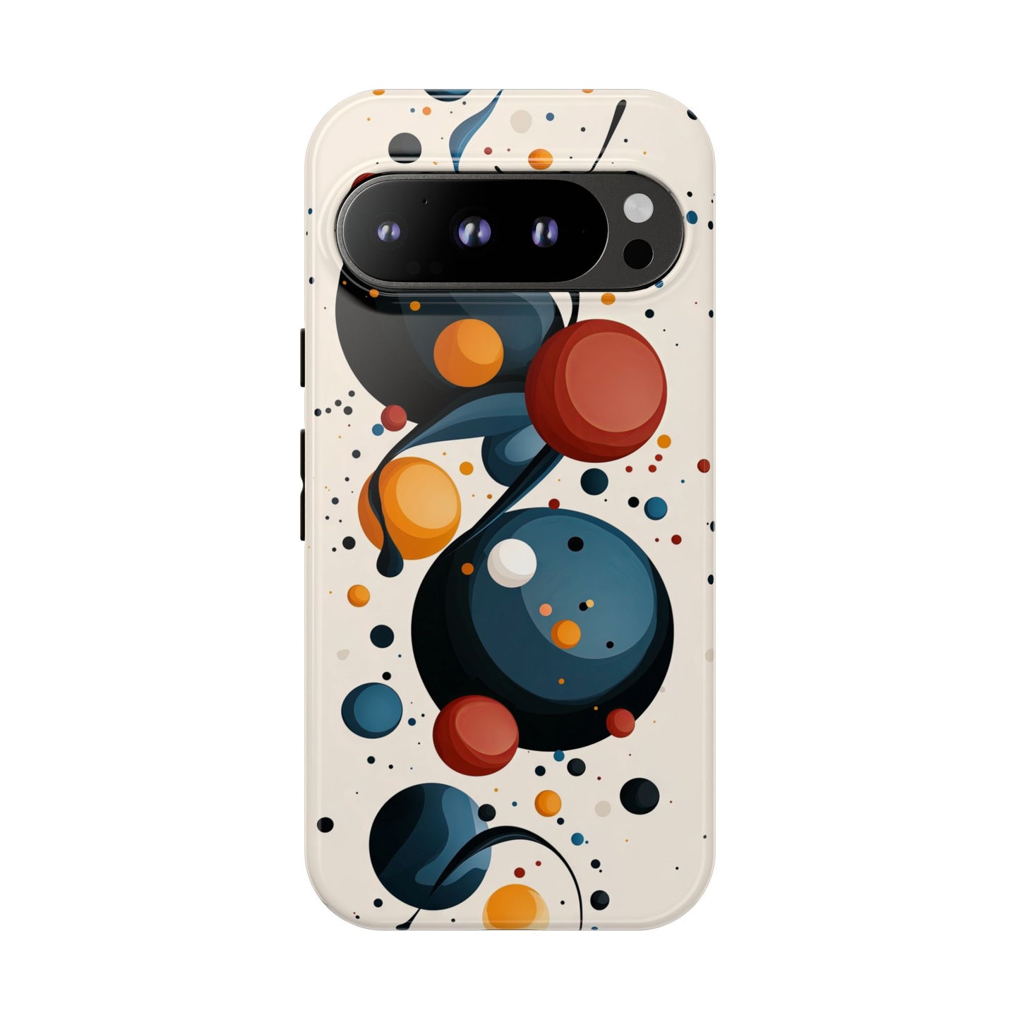 Cosmic Orbit – Abstract Sphere Phone Case for iPhone, Samsung & Pixel