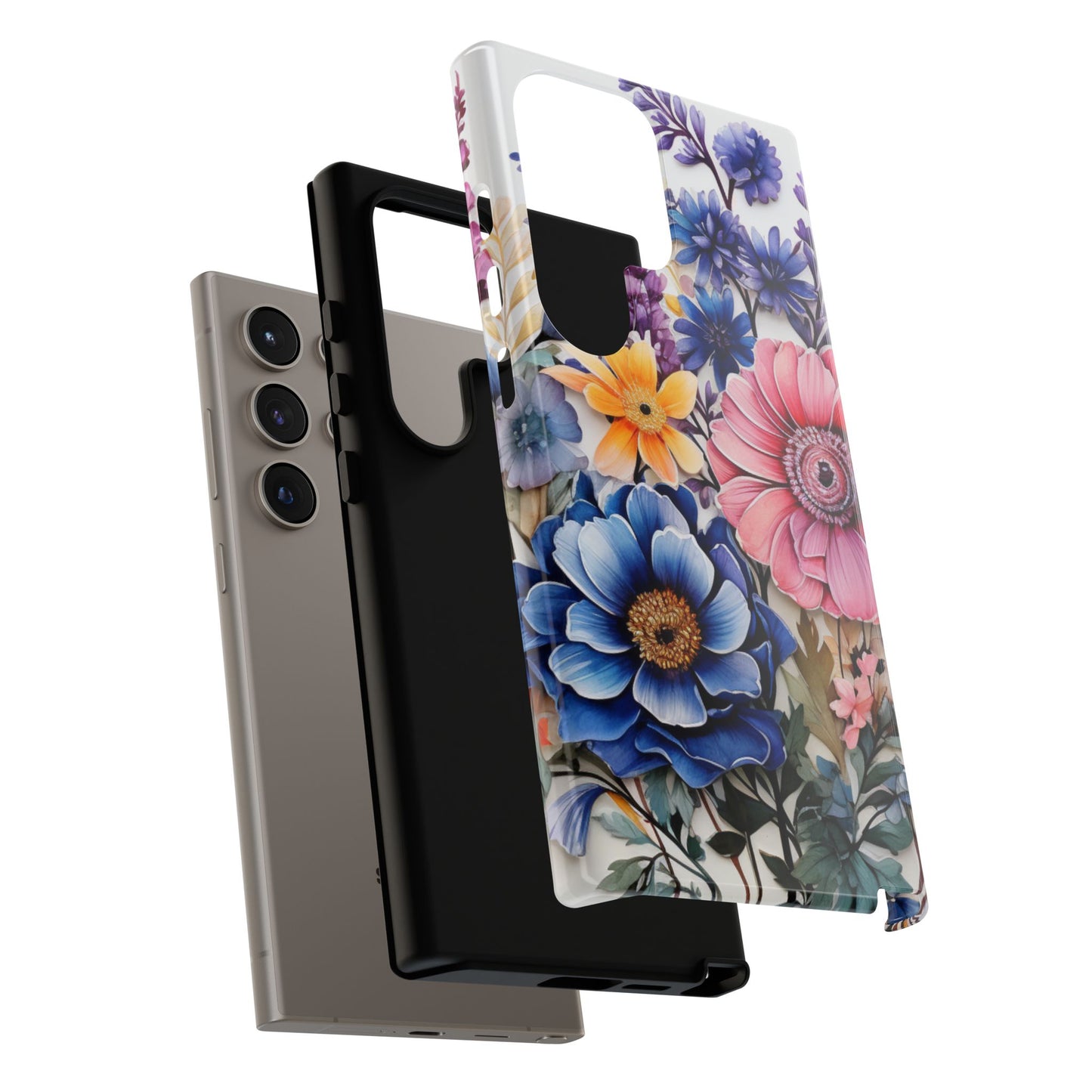 Elegant Floral Bouquet Mobile Case – Vibrant Botanical Art