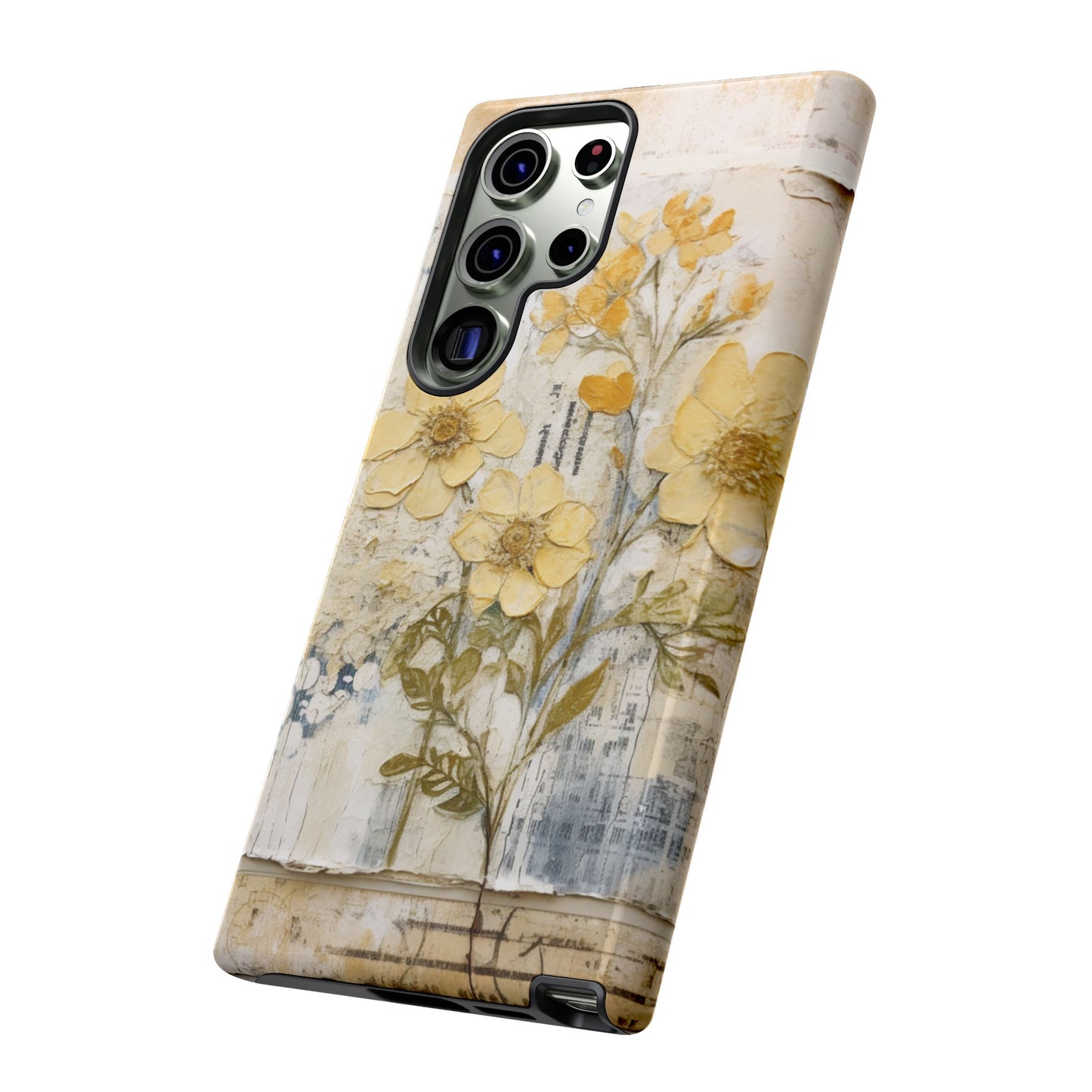 Vintage Botanical Floral Mobile Case