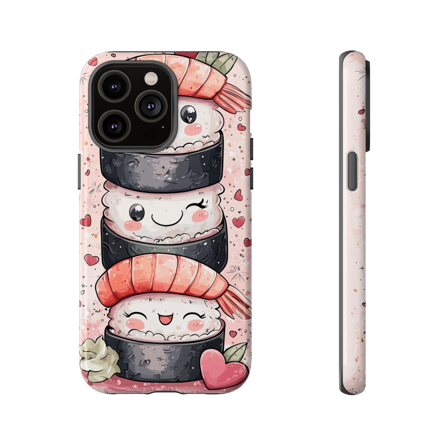 Anime Sushi Stack Phone Case β Cute & Tasty-Inspired Design for iPhone, Samsung, and Google Pixel