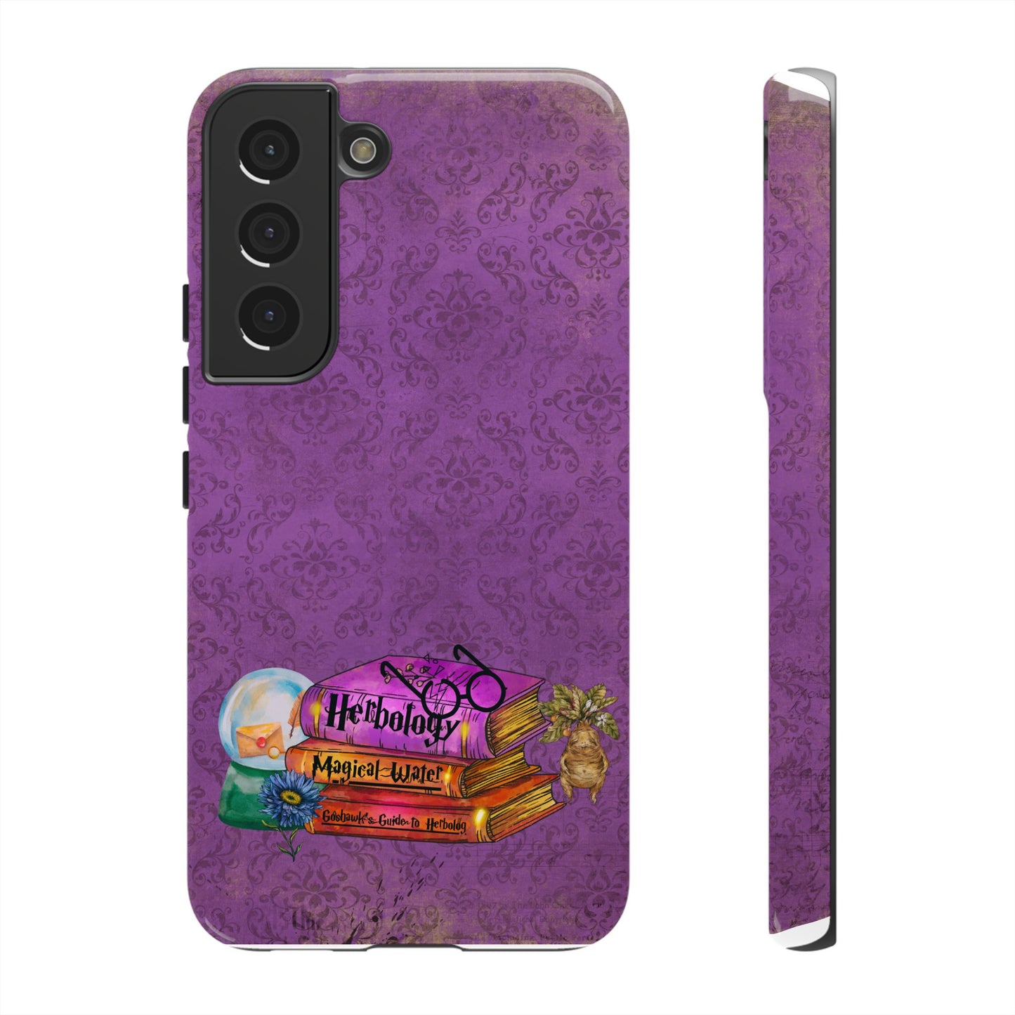 Herbology, Magical Water Witchy Phone Case for iPhone, Samsung & Google Pixel, Books Lover Gift