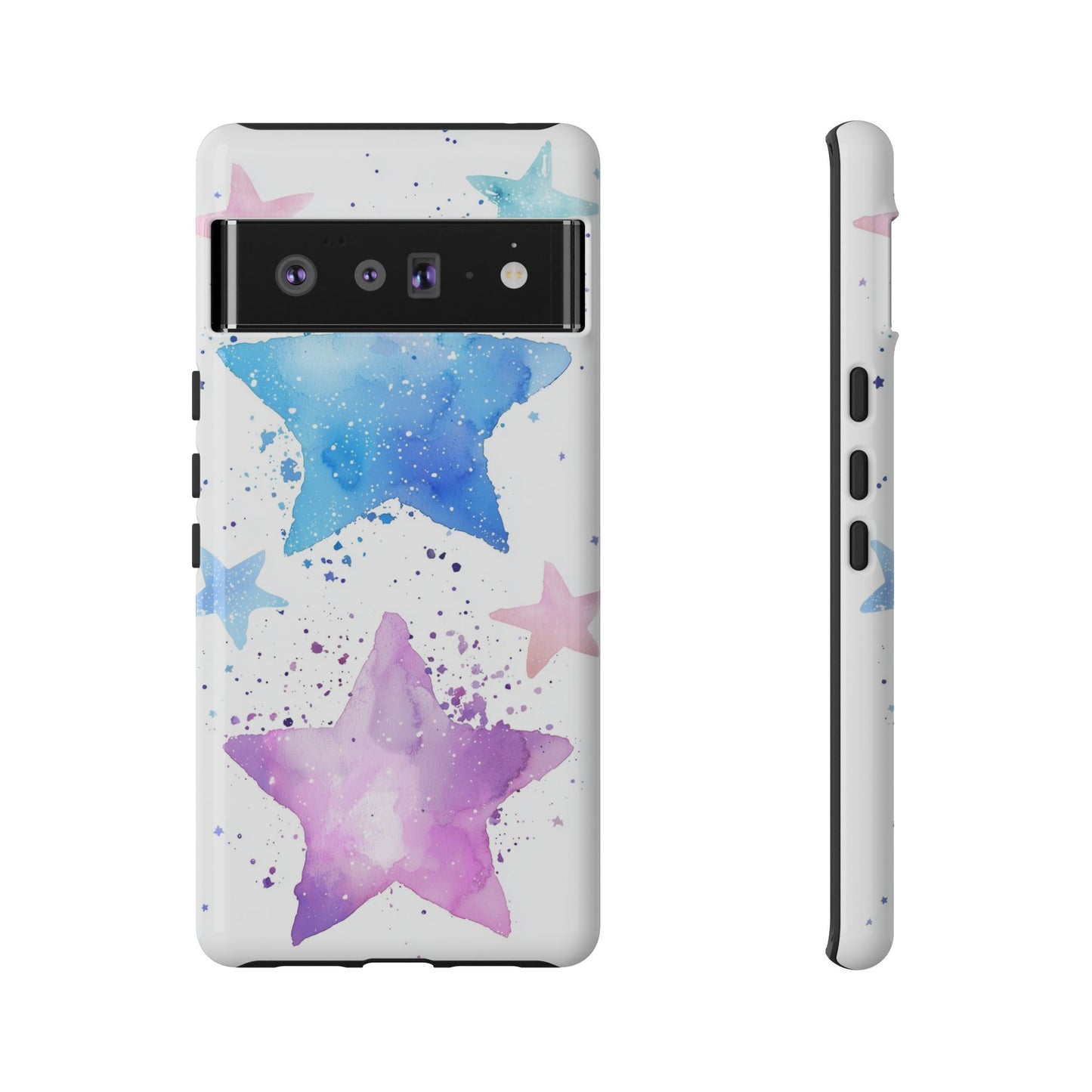 Stardust Whimsy Watercolor Phone Case for iPhone, google Pixel & Samsung