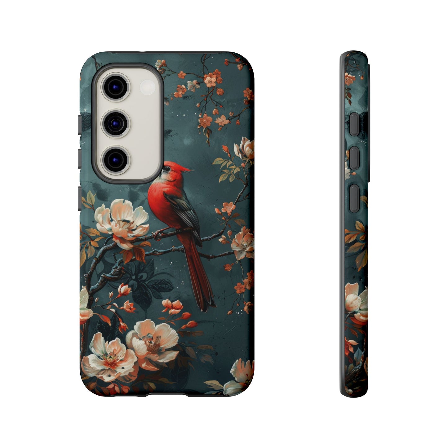 Floral Bird Phone Case β Elegant Nature-Inspired Cover for iPhone, Samsung & Google Pixel