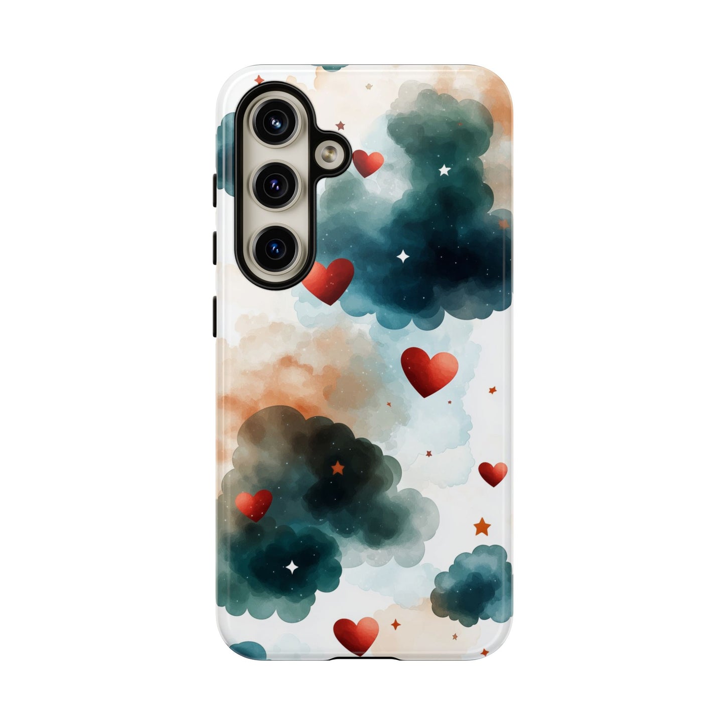 Celestial Heart Drift - Anime Aesthetic Phone Case for iPhone, Samsung, Google Pixel