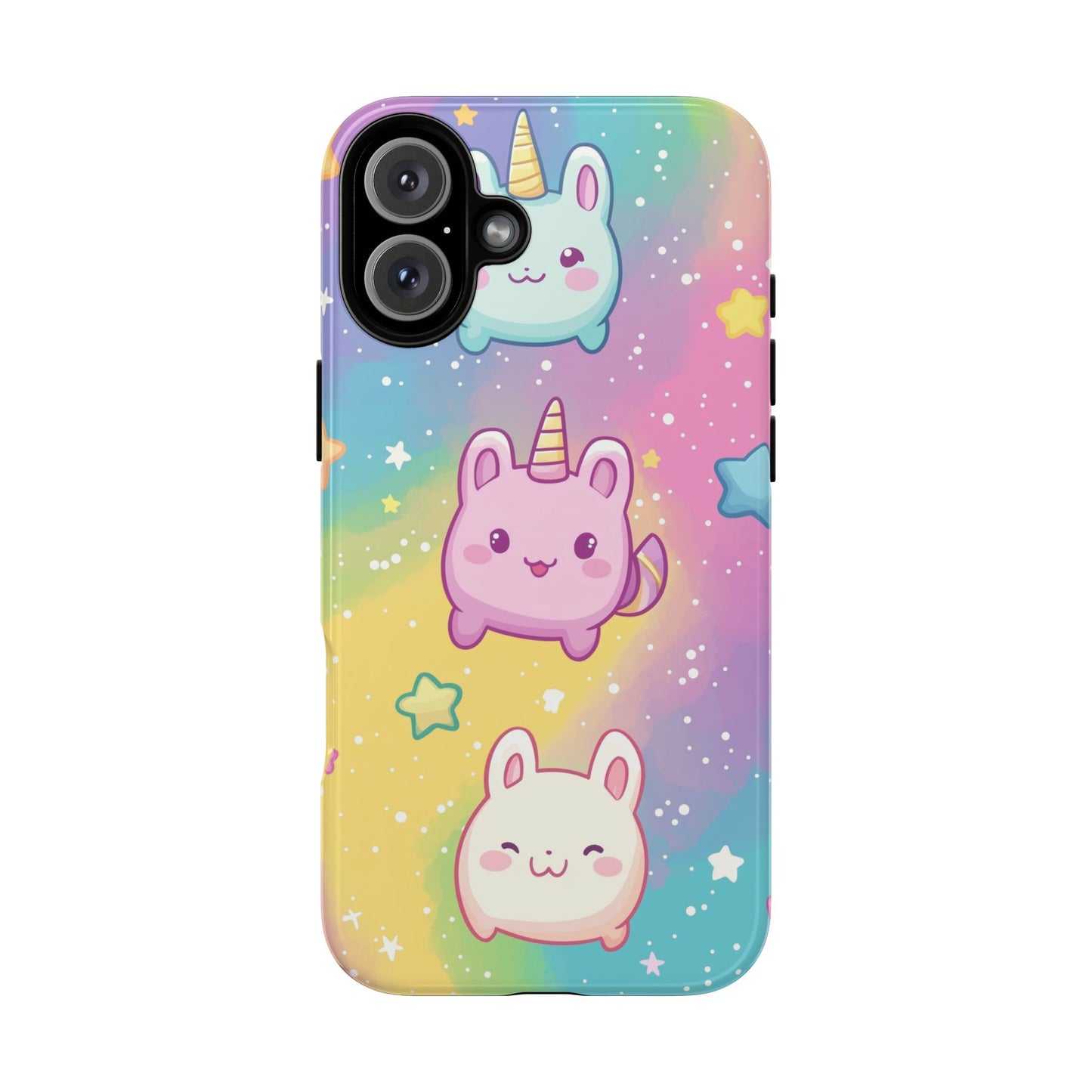 Pastel Unicorn Bunny Anime Phone Case for iPhone, Samsung, Google Pixel