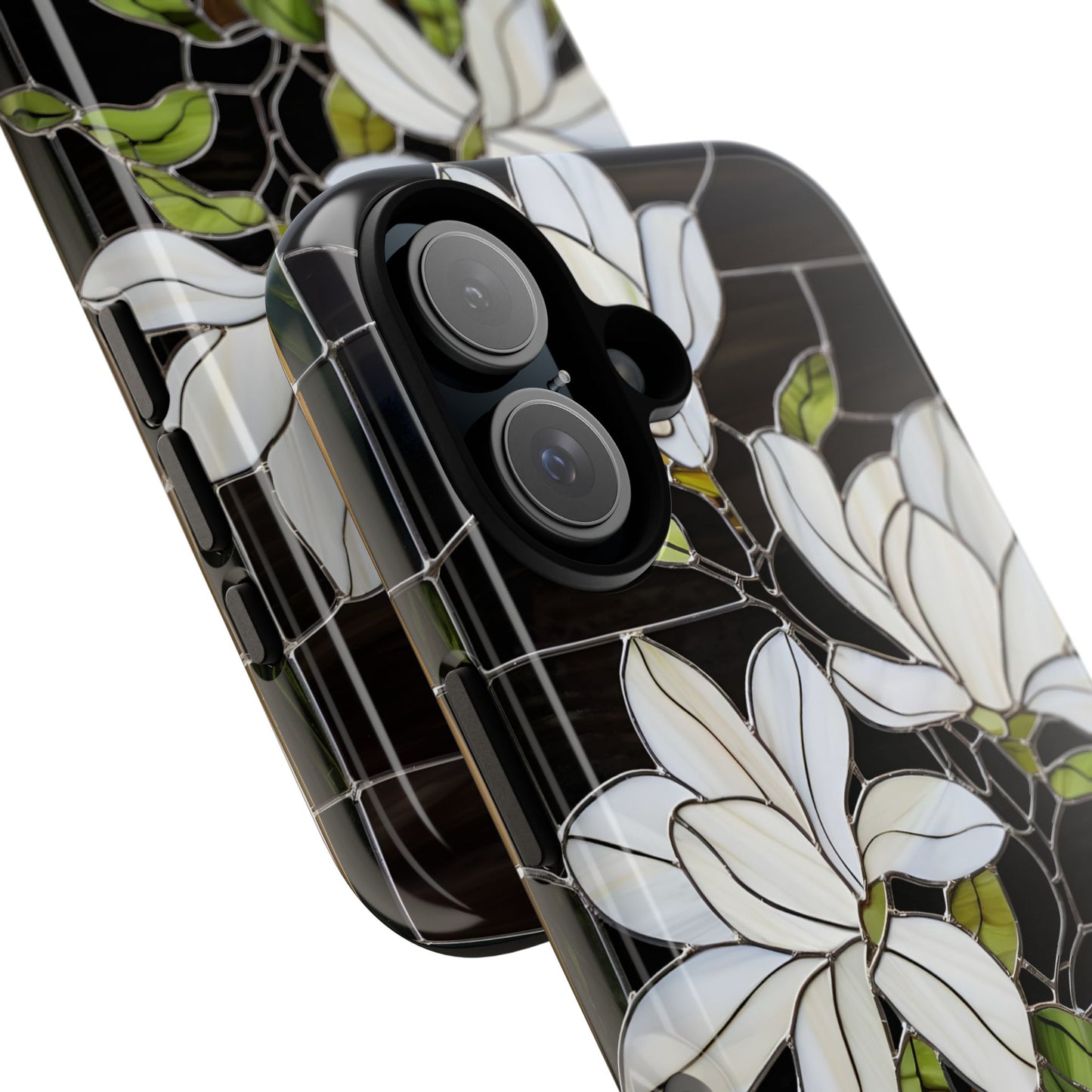 Stained Glass Floral Phone Case