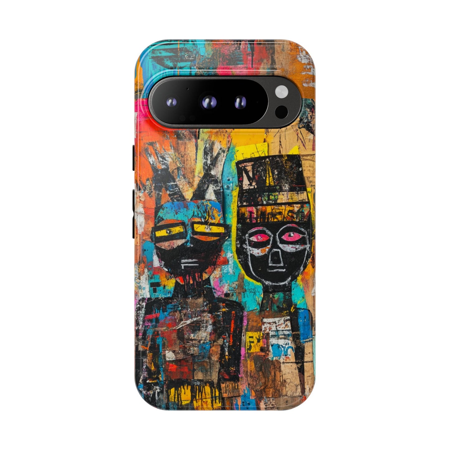 Jean-Michel Basquiat Phone Case – Street Art Phone Cover - iPhone, Samsung & Google Pixel Cover - Artistic Painting Case, Art Lover Gift