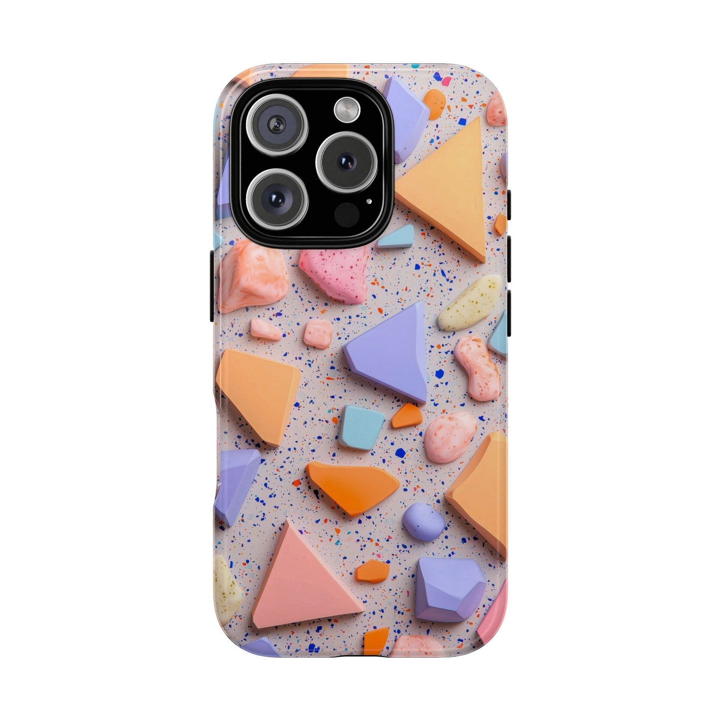 Playful Pastel Terrazzo Phone Case for iPhone, google Pixel & Samsung