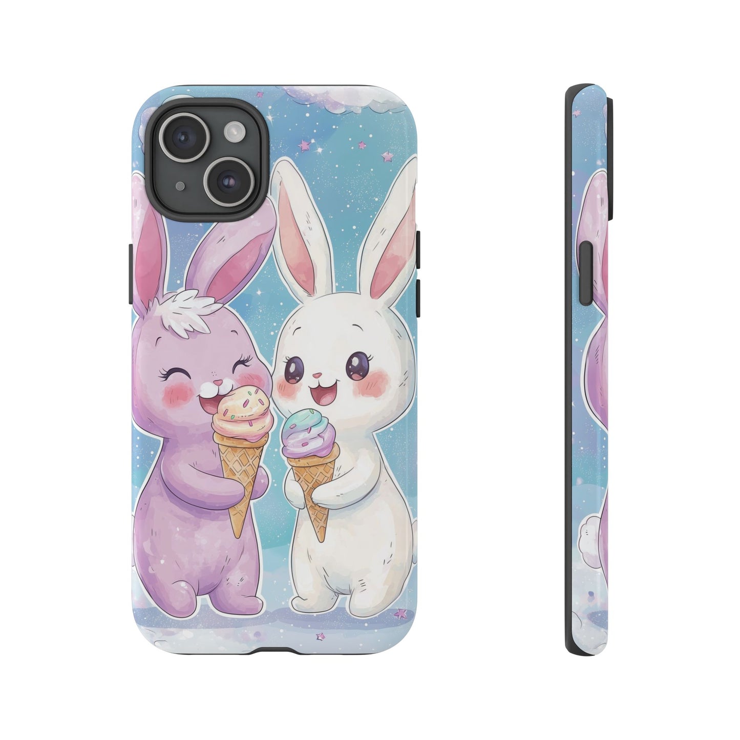 Sweet Bunny Bliss - Kawaii Anime Phone Case for iPhone, Samsung, Google Pixel