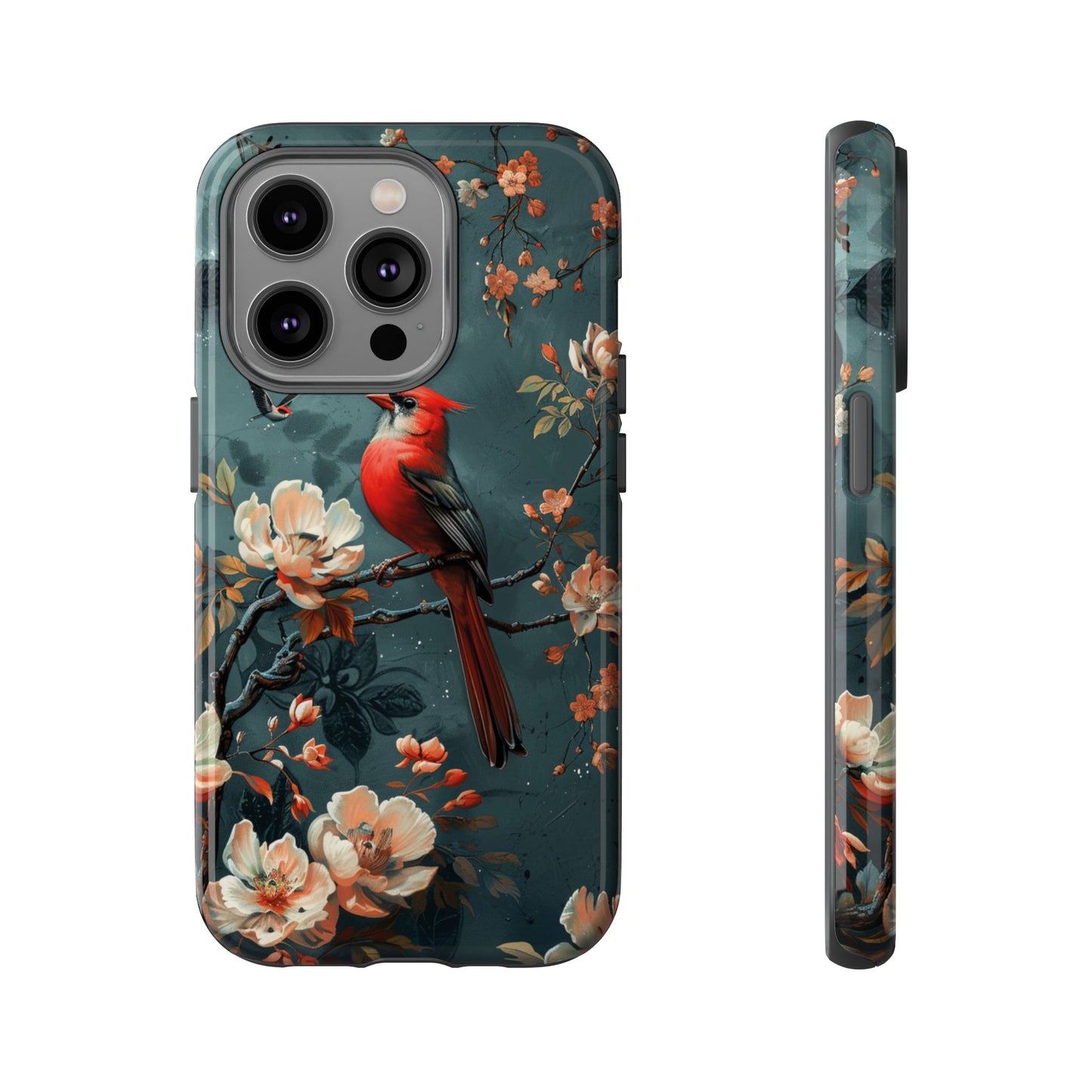 Floral Bird Phone Case β Elegant Nature-Inspired Cover for iPhone, Samsung & Google Pixel