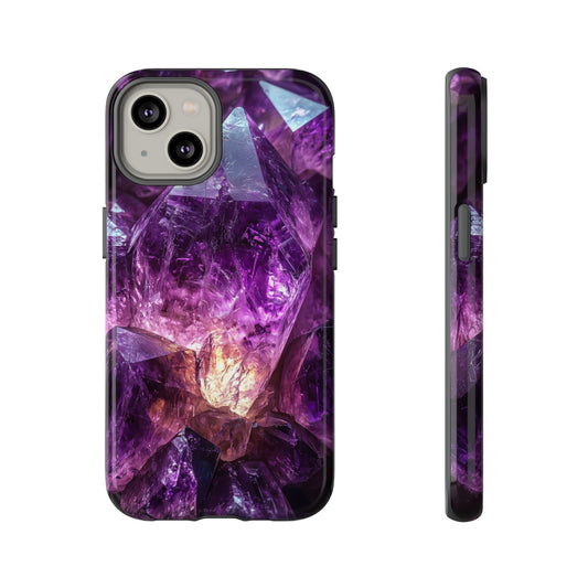 Royal Amethyst Stones Phone Case for iPhone, Samsung & Google Pixel