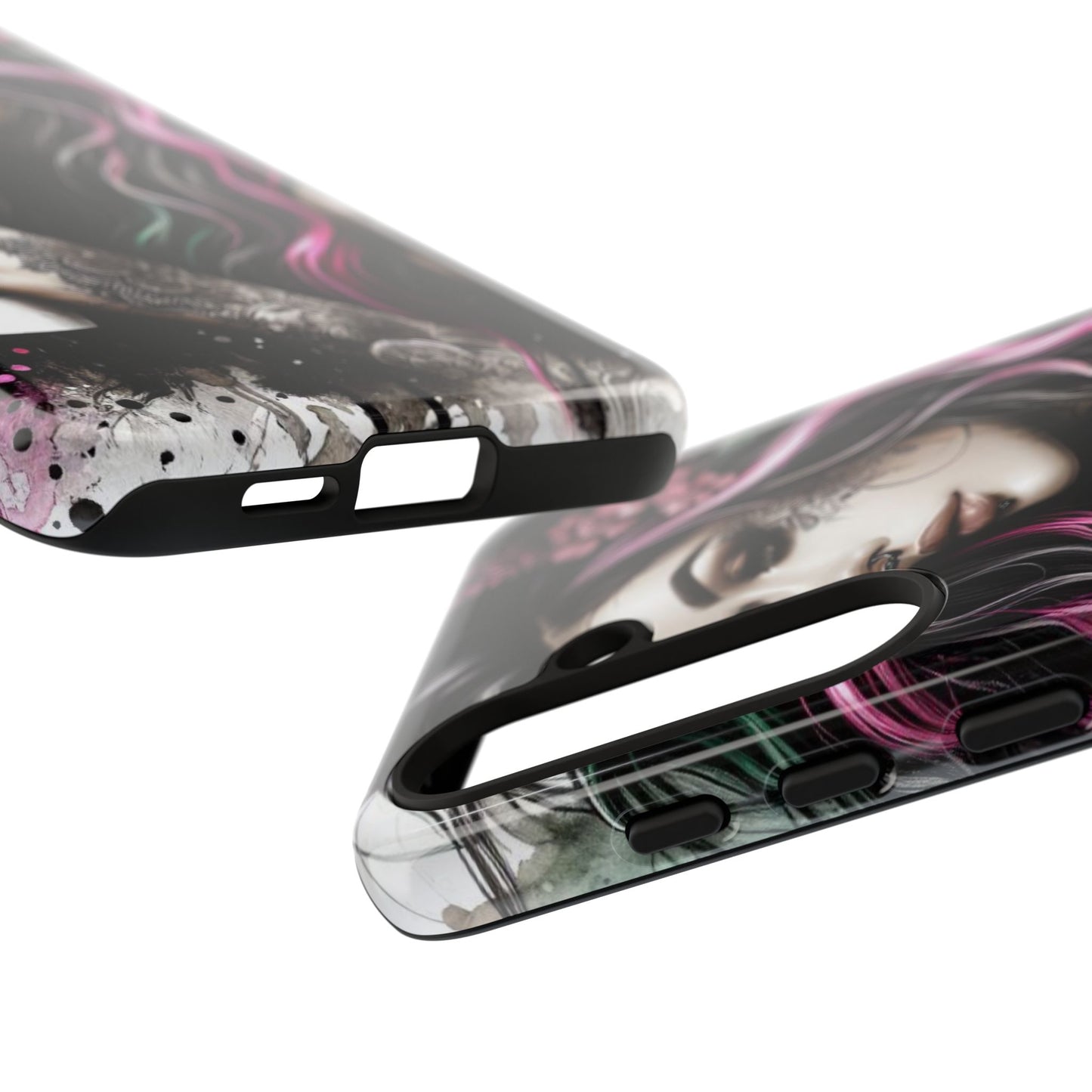 Tattooed Serenity – Gothic Coffee Lover Mobile Cover