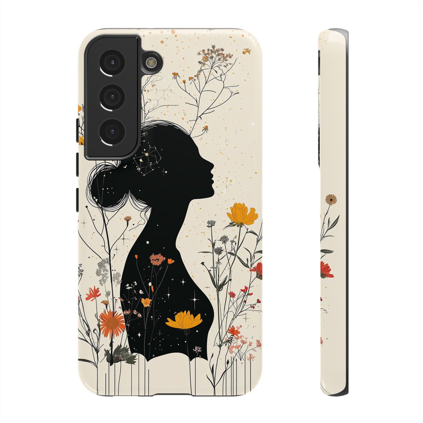 Celestial Bloom Boho Phone Case for iPhone, Pixel & Samsung