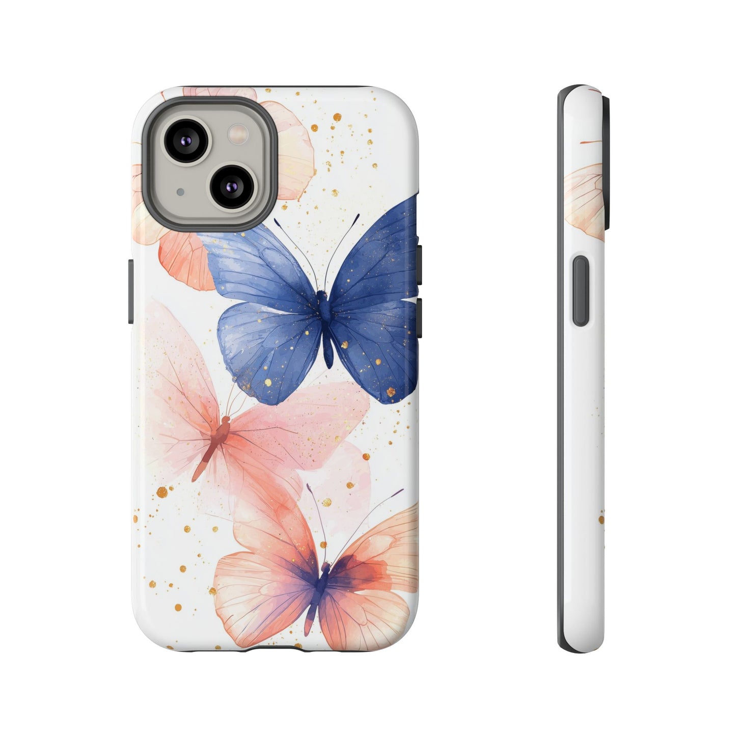 Papillon Glow" – Watercolor Butterfly Case for iPhone, google Pixel & Samsung