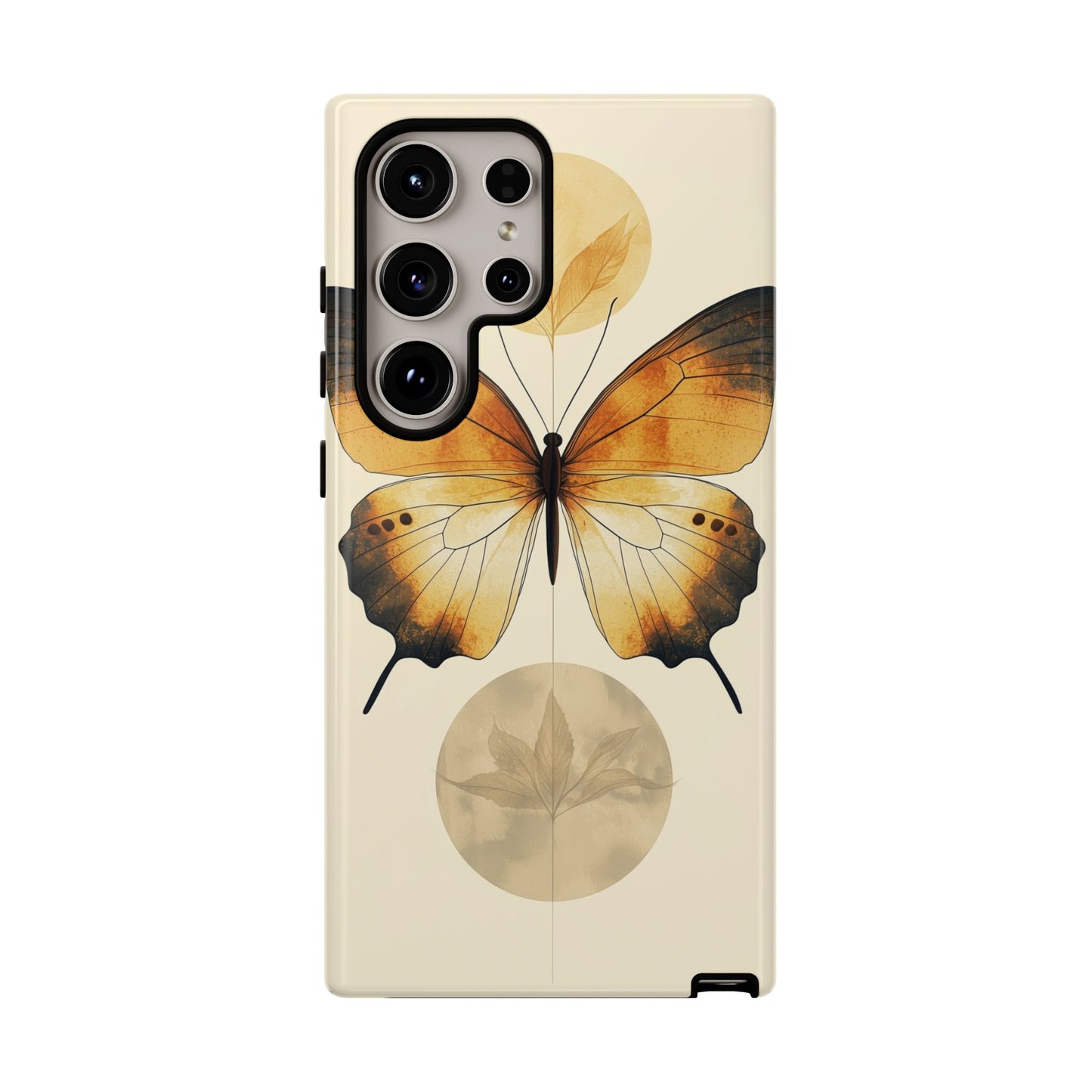 Golden Wings: Nature in BalancePhone Case for iPhone, Samsung & Pixel