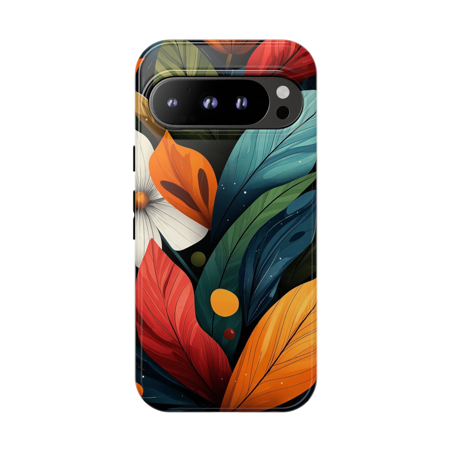 Tropical Burst Floral Phone Case | Vivid Nature Vibes for iPhone, Pixel & Samsung
