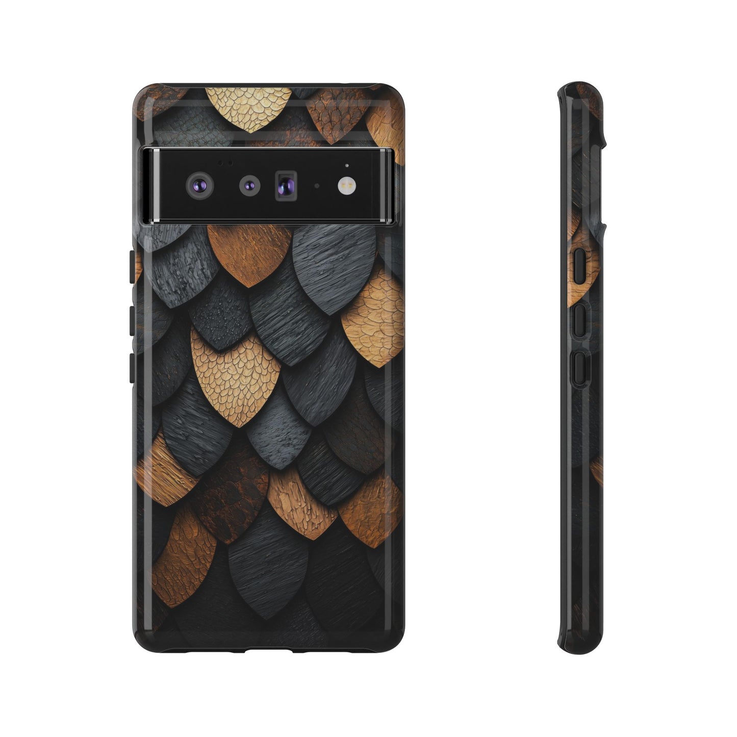 Dragon Scale Texture Phone Case β Elegant & Durable Design for iPhone, Pixel & Samsung