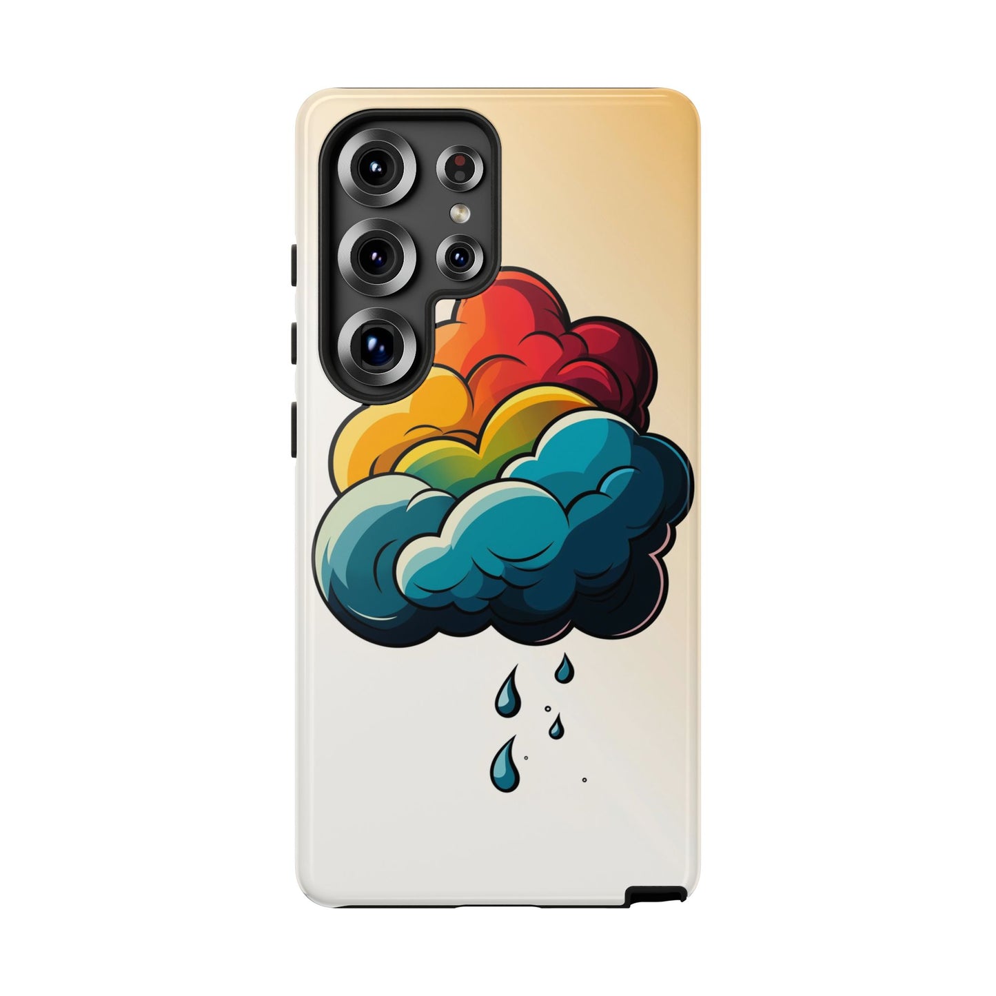 Whimsical Anime Cloud Phone Case for iPhone, Samsung, Google Pixel