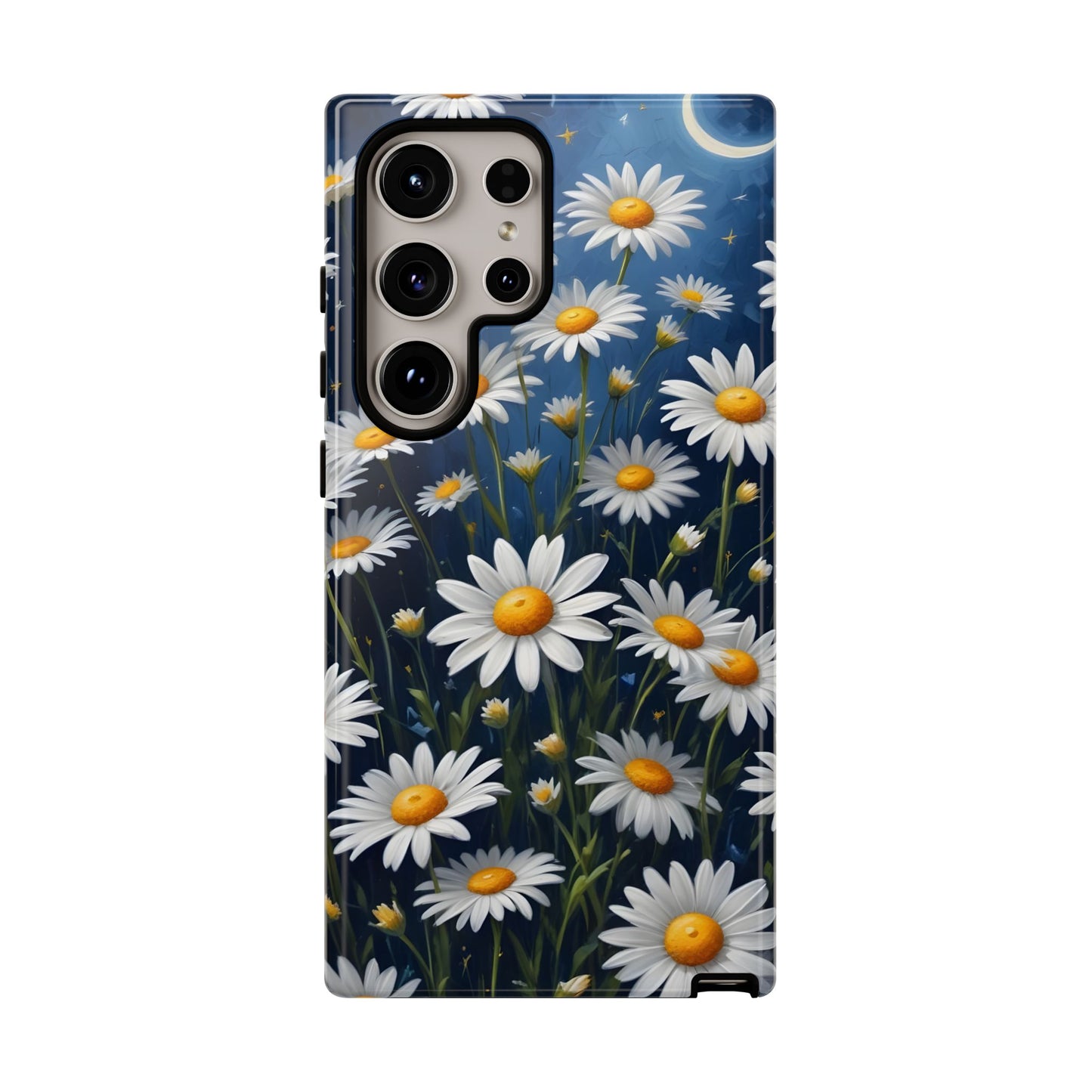 Witchy Daisy Flowers Phone Case Vintage Botanical Cover