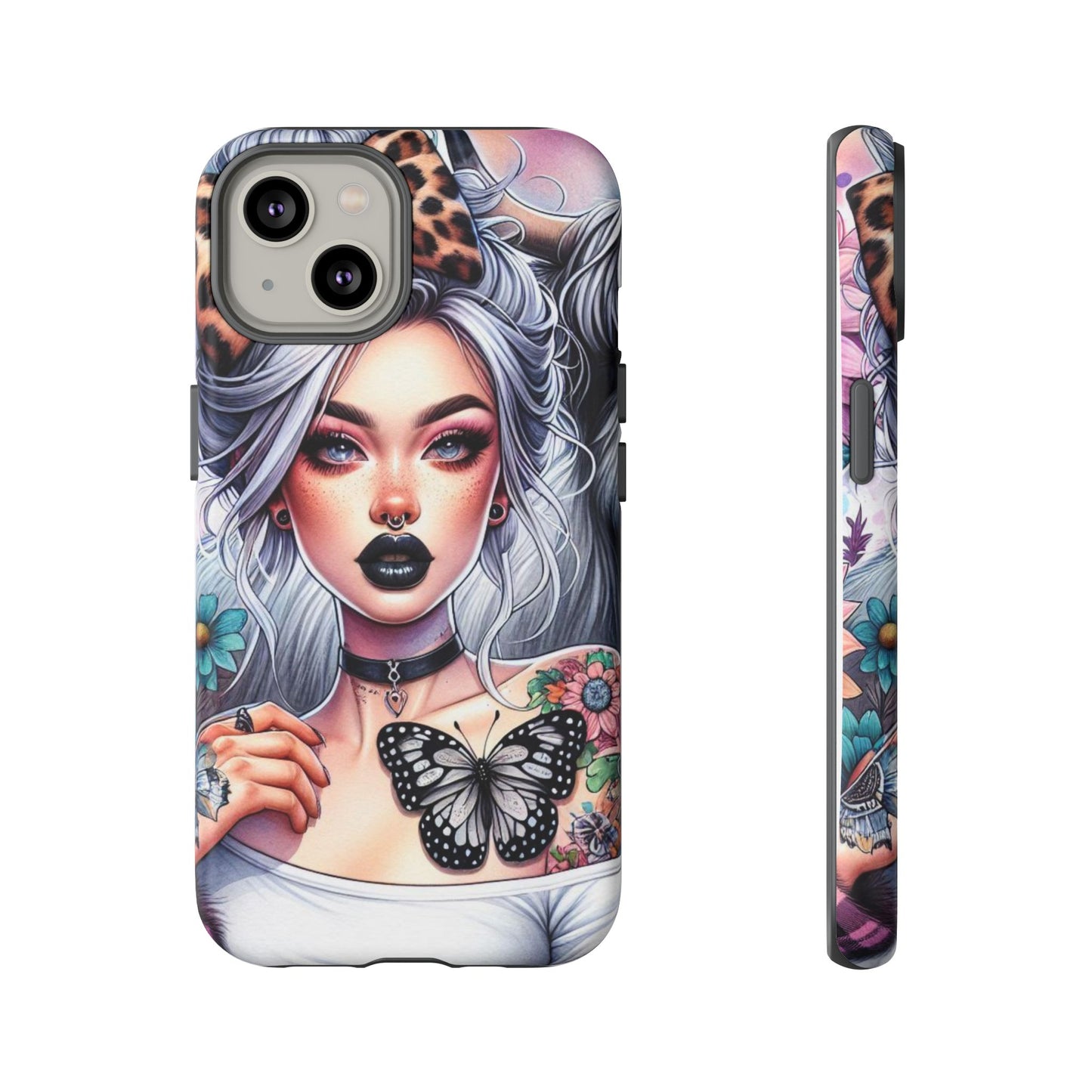 Wild Spirit – Gothic Chic & Nature Fusion Mobile Cover