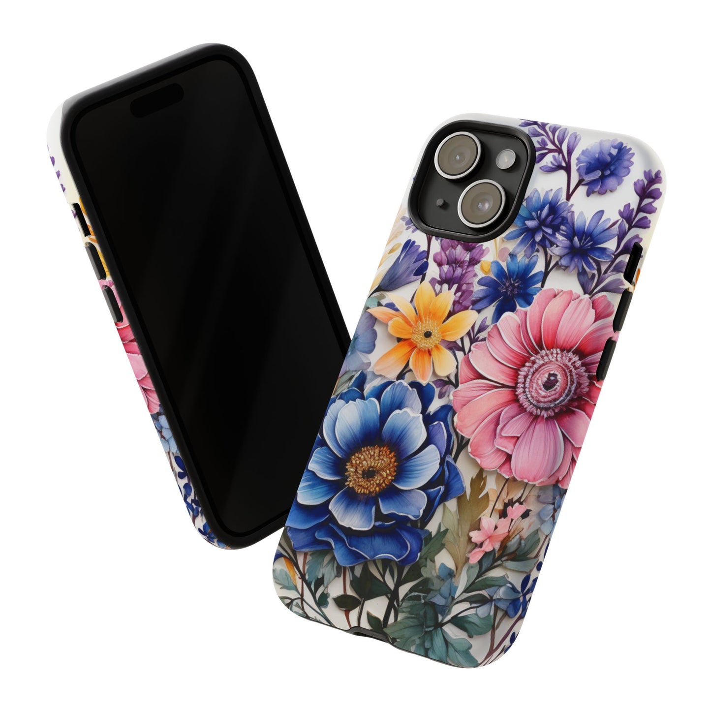 Elegant Floral Bouquet Mobile Case – Vibrant Botanical Art