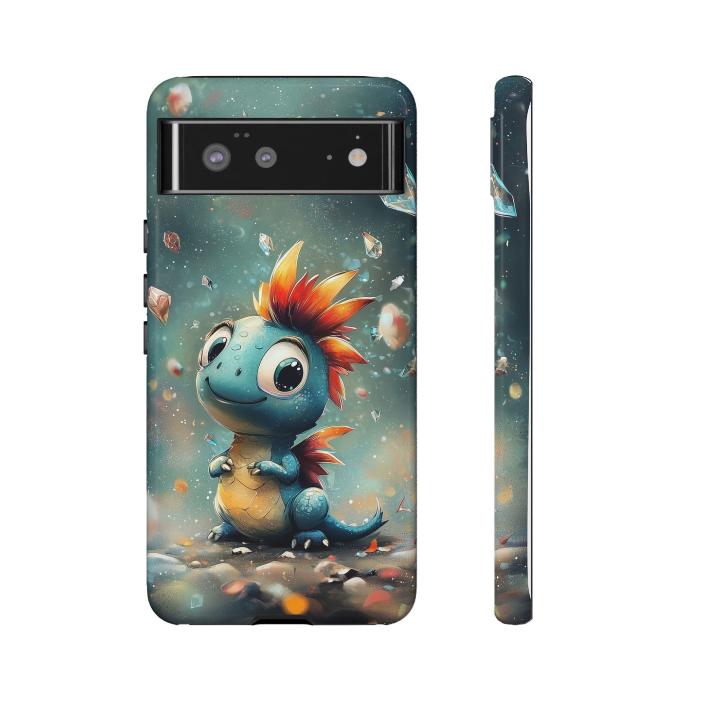 Crystal Hatchling β Enchanted Baby Dragon Phone Case for iPhone, Samsung, Google Pixel
