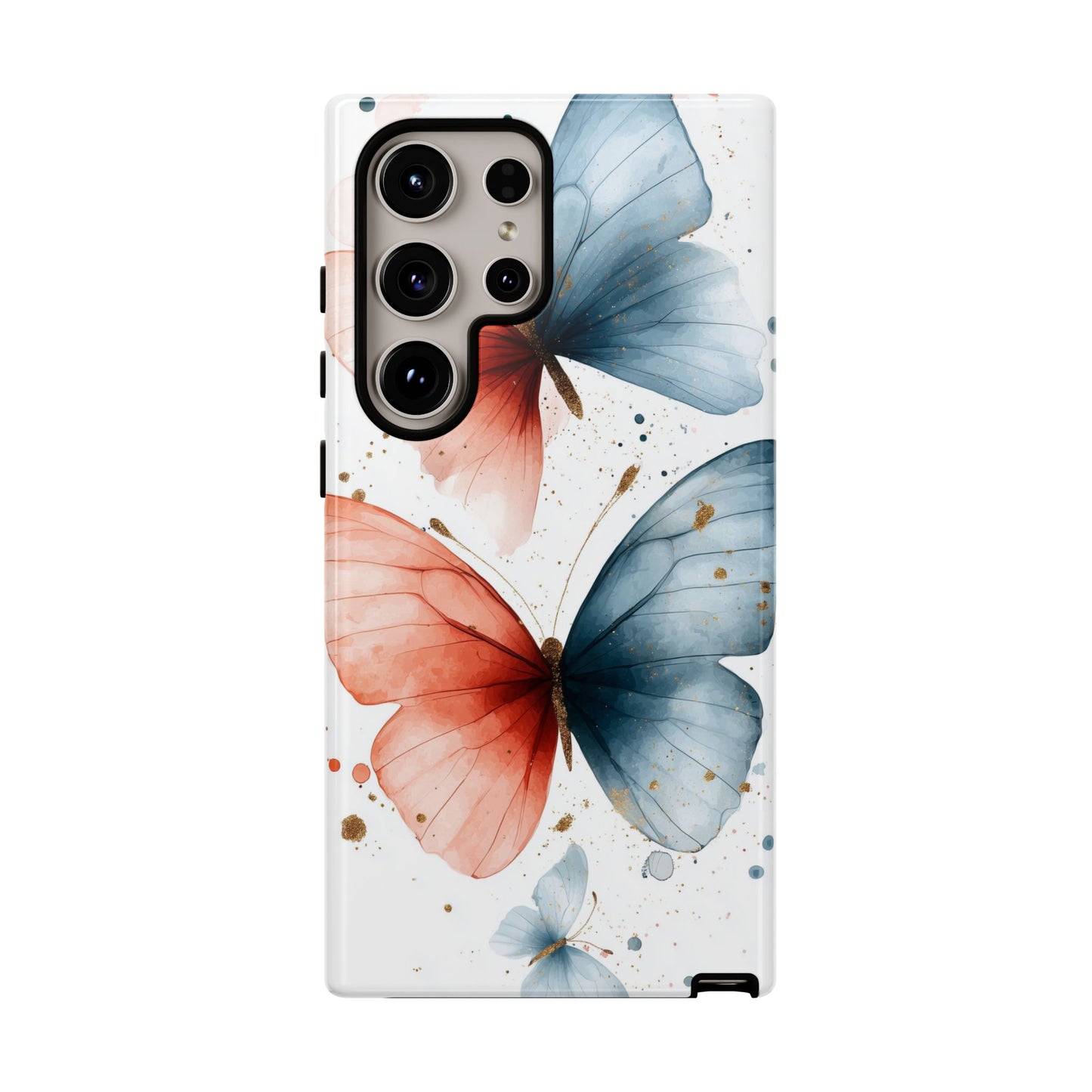 Golden Wings" – Elegant Butterfly Art Case for iPhone, google Pixel & Samsung