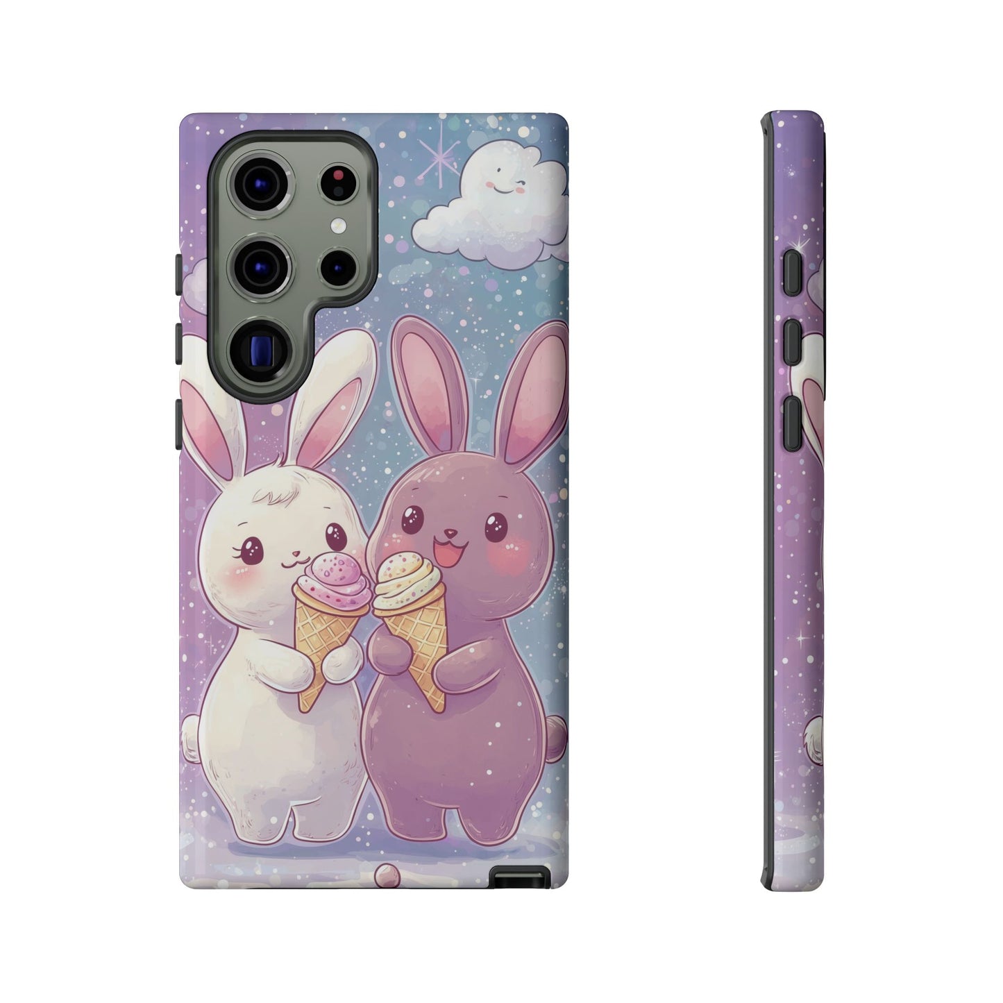 Bunny Bliss β Kawaii Anime Phone Case for iPhone, Samsung, Google Pixel