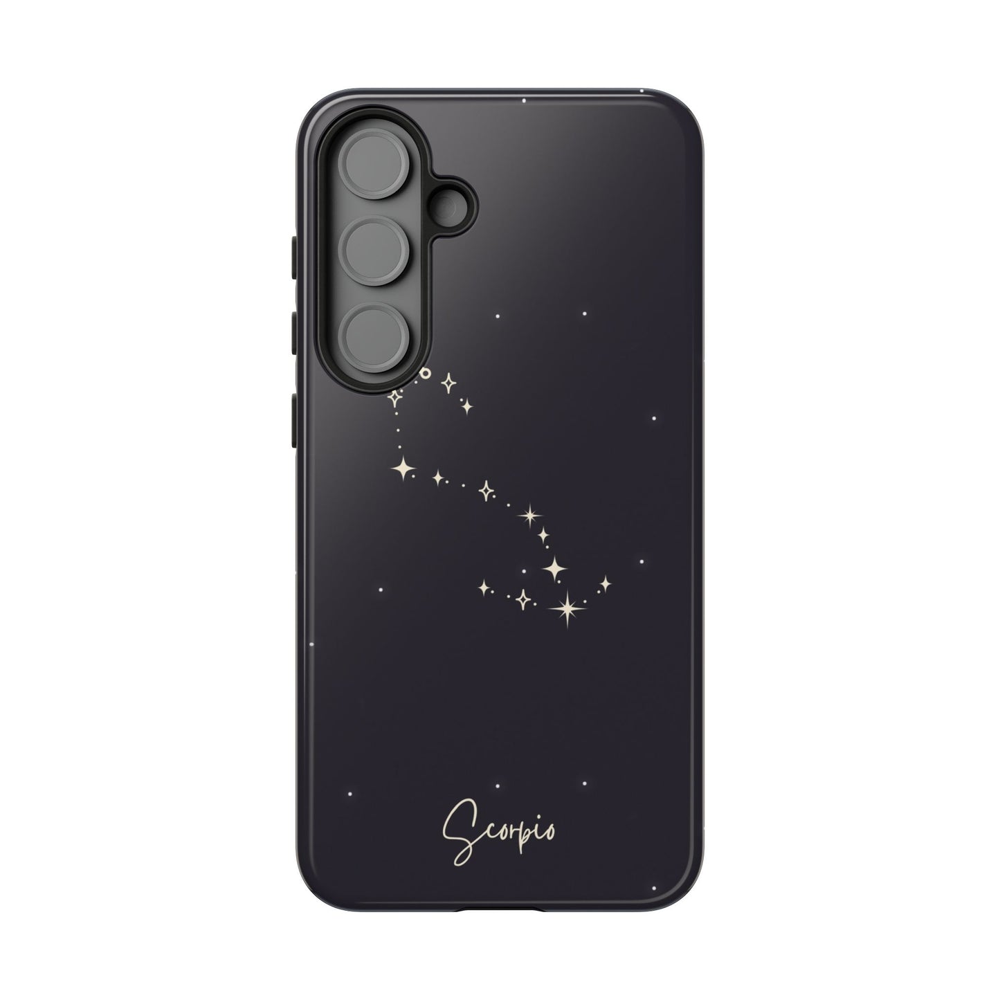 Scorpio Zodiac Night Sky Case – Mysterious Star Pattern – Cosmic Style for iPhone, Samsung & Google Pixel