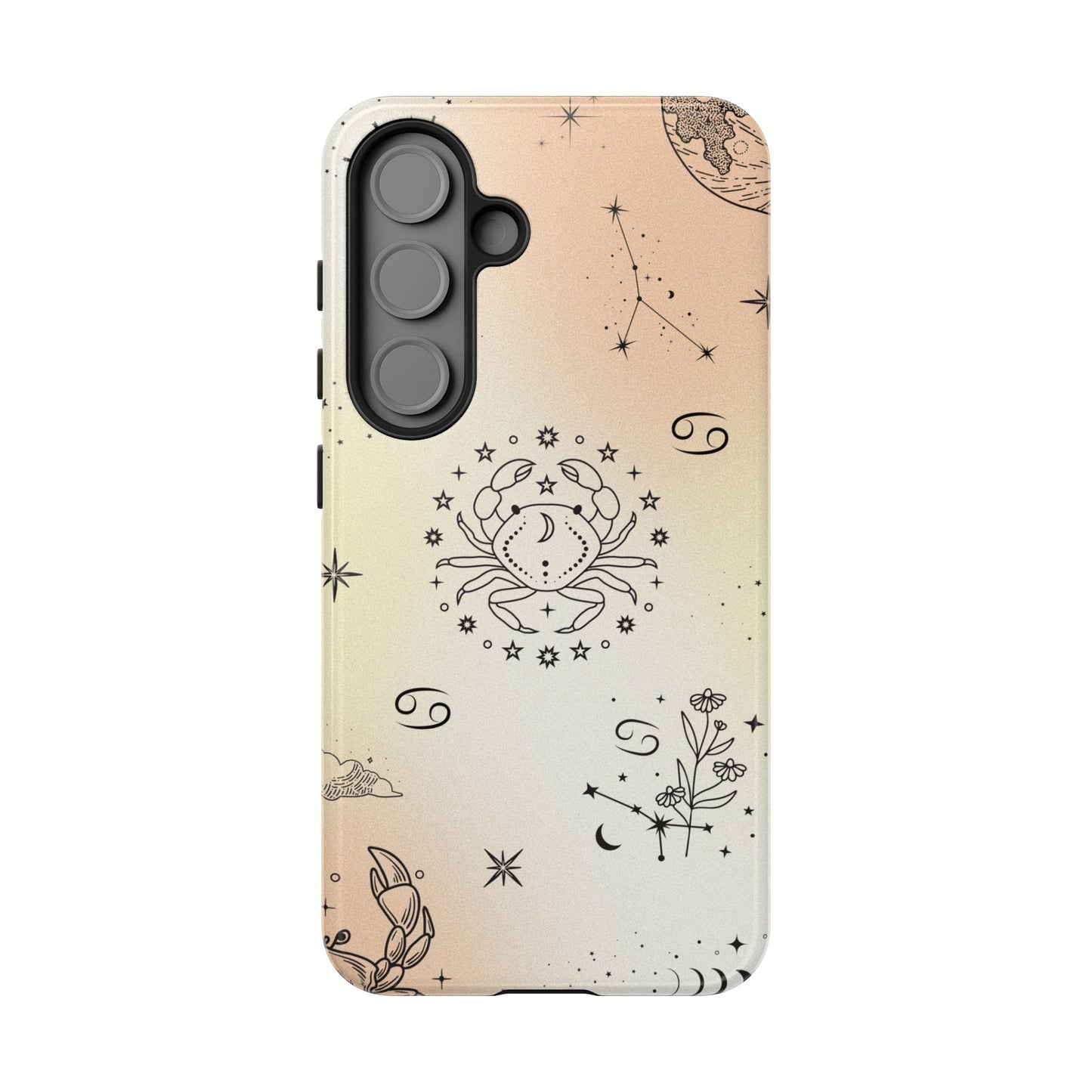 Cancer Zodiac Sign Phone Case β Soft & Protective Shell for iPhone, Samsung & Google Pixel