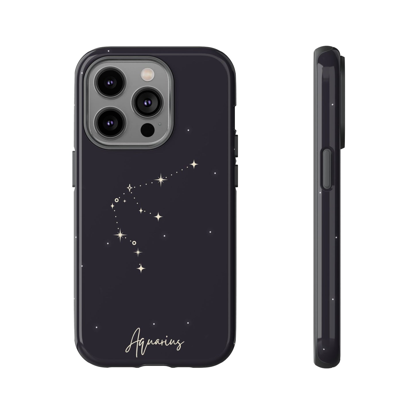 Aquarius Star Map Phone Case – Futuristic & Celestial Design – Cosmic Aesthetic for iPhone, Samsung & Google Pixel