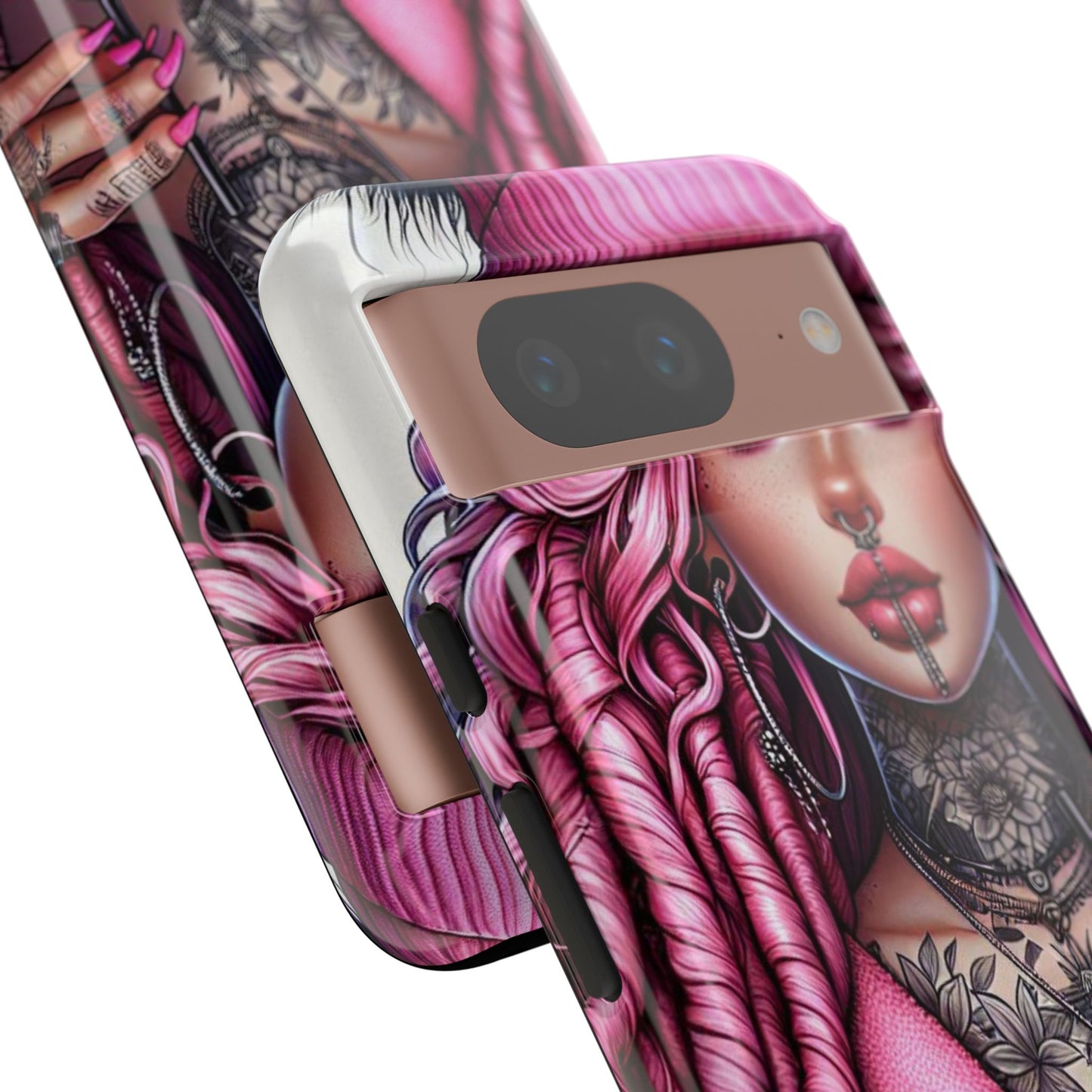 Pink Rebellion – Edgy Street Style & Tattooed Chic Mobile Cover