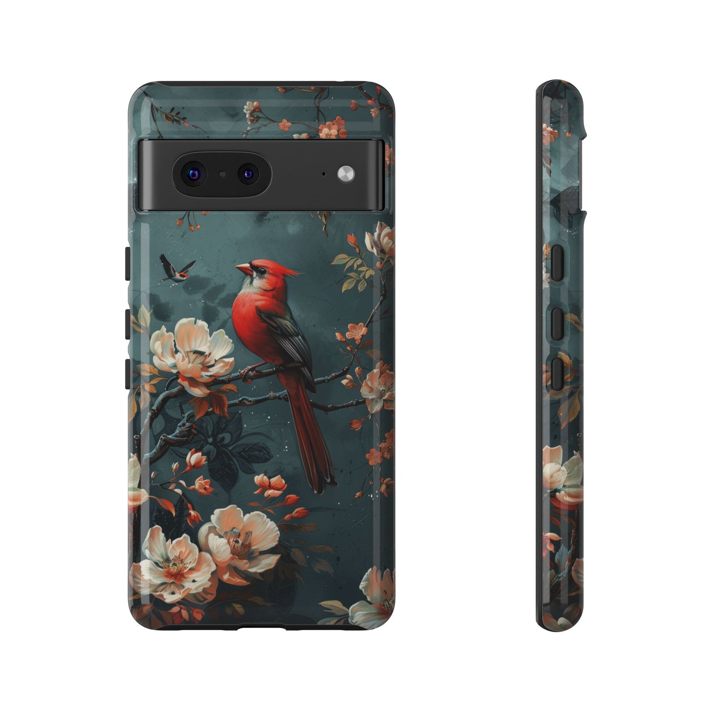 Floral Bird Phone Case β Elegant Nature-Inspired Cover for iPhone, Samsung & Google Pixel