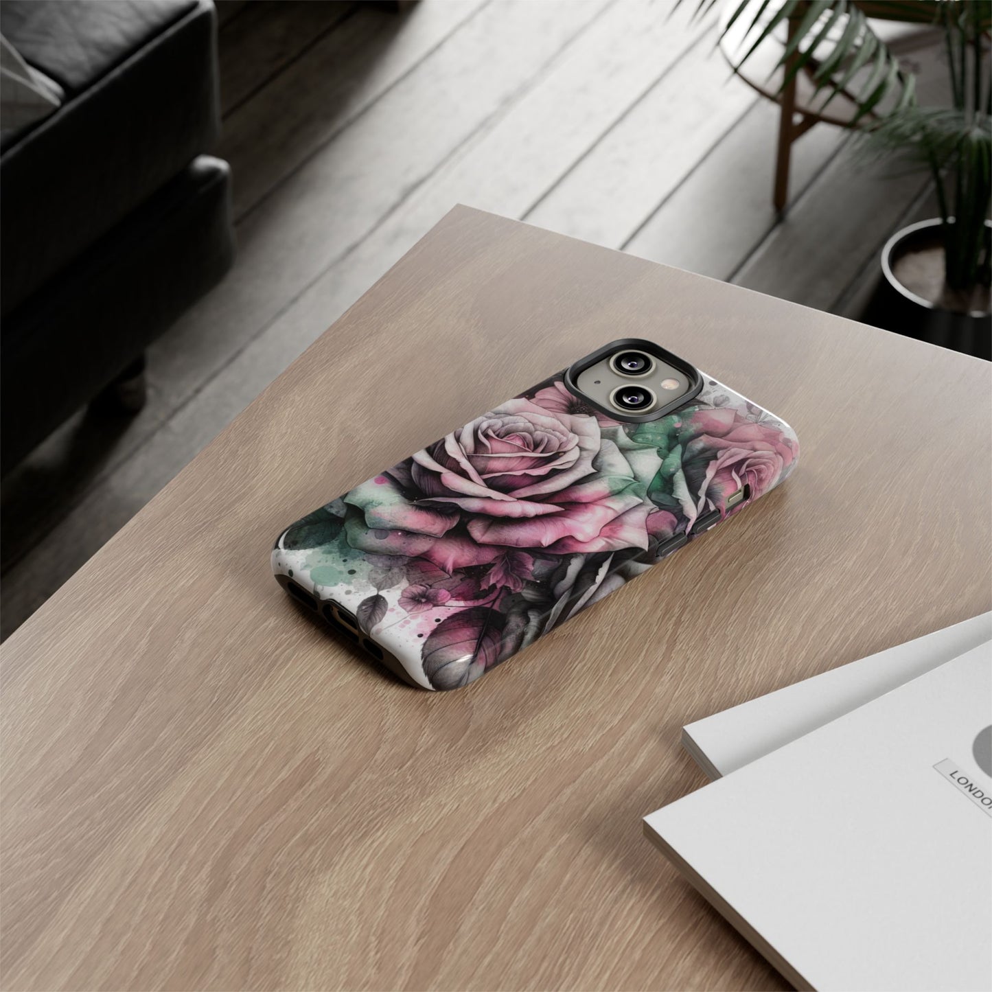 Rosy Romance Art Mobile Case