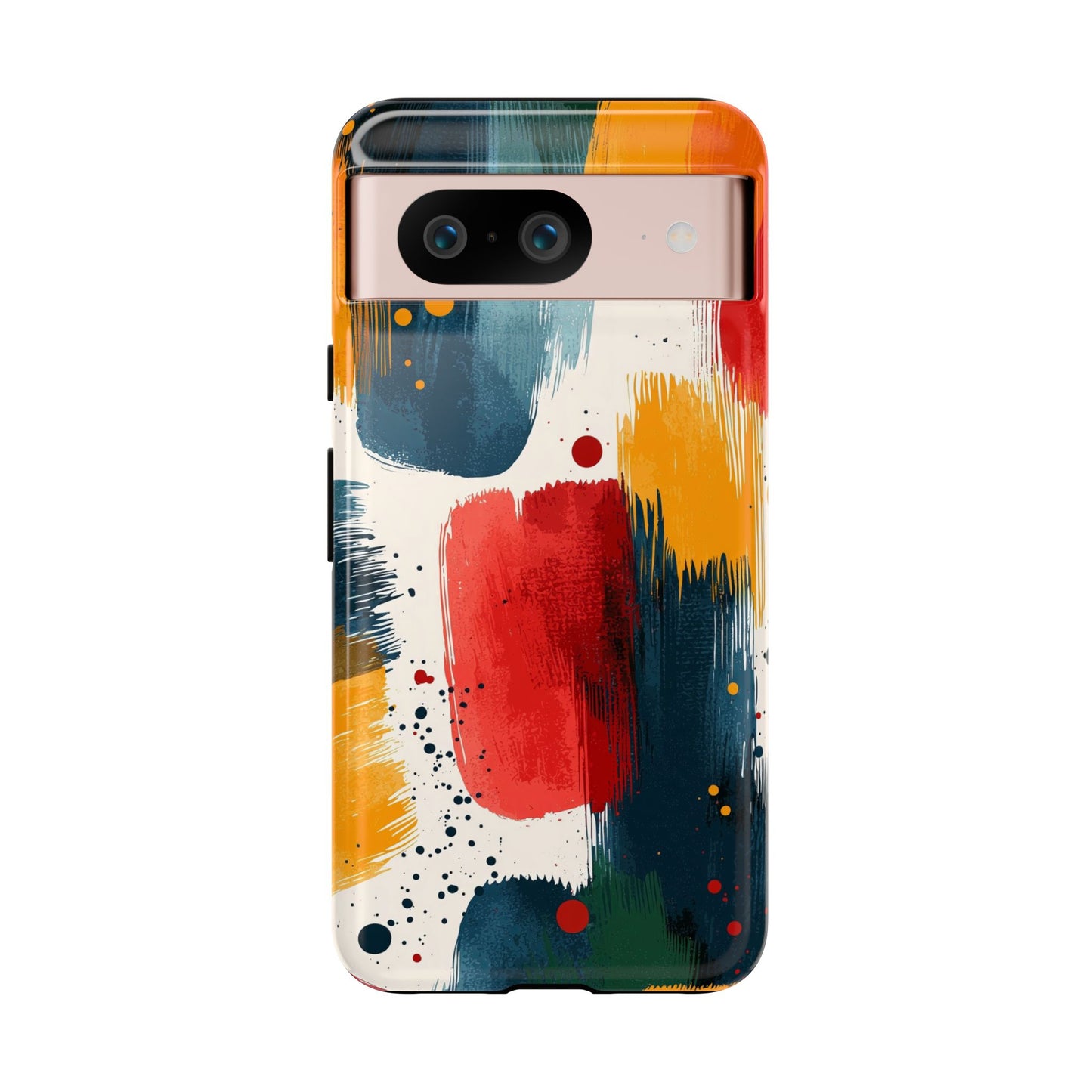 Color Burst Abstract Brushstroke Phone Case for iPhone, Samsung & Pixel