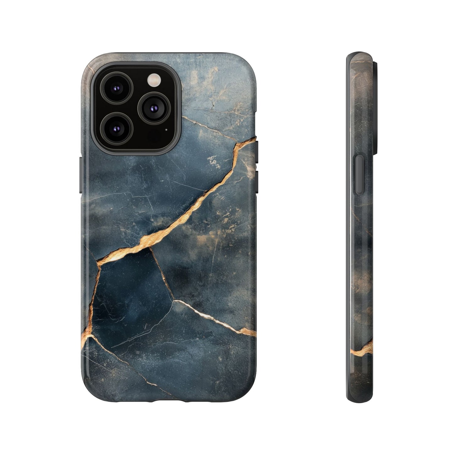 Cracked Marble Stone Phone Case for iPhone, Samsung & Google Pixel