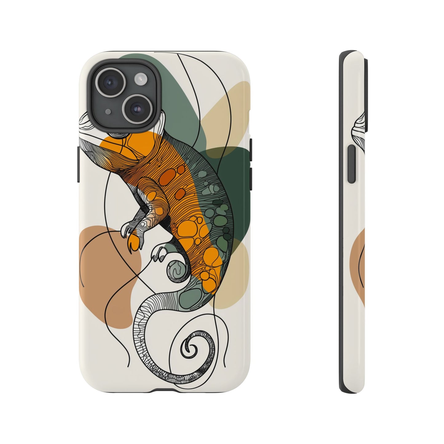 Chameleon Flow: The Art of Adaptation Phone Case for iPhone, Samsung & Pixel