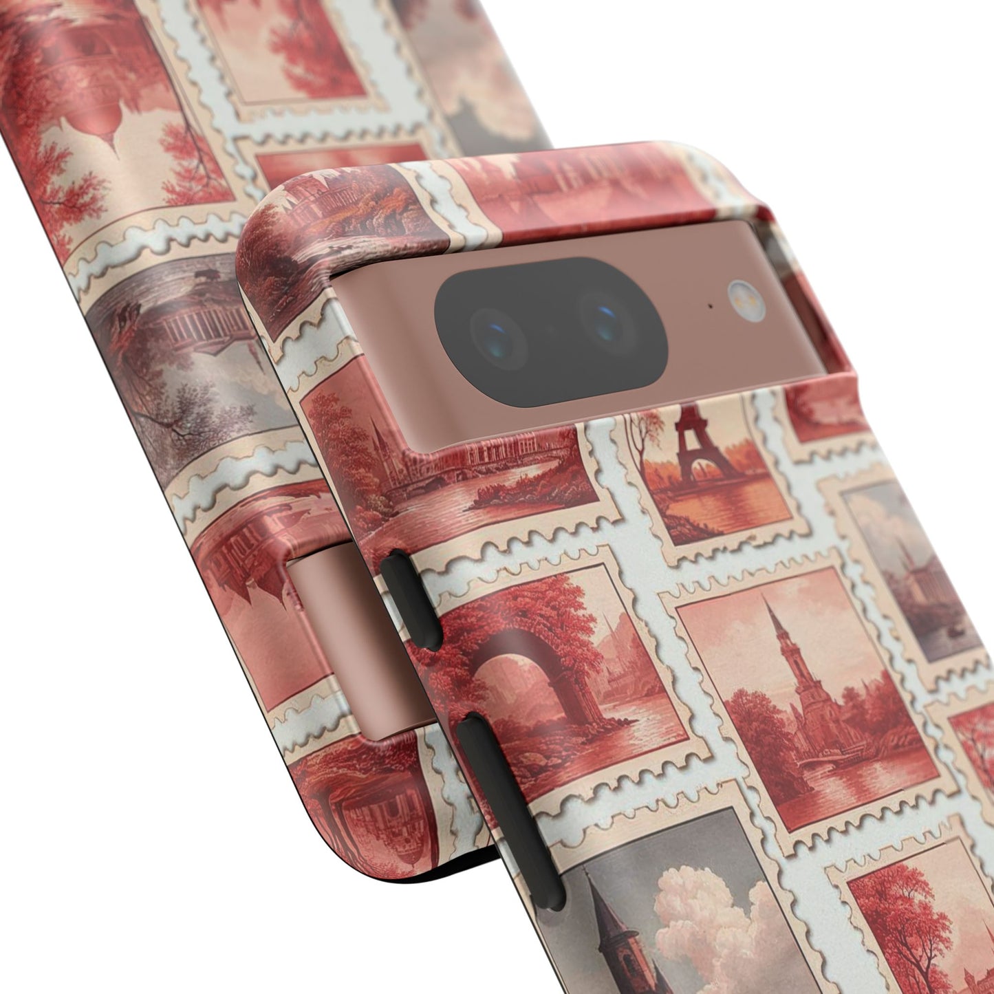 Vintage Postcard Stamps Phone Case