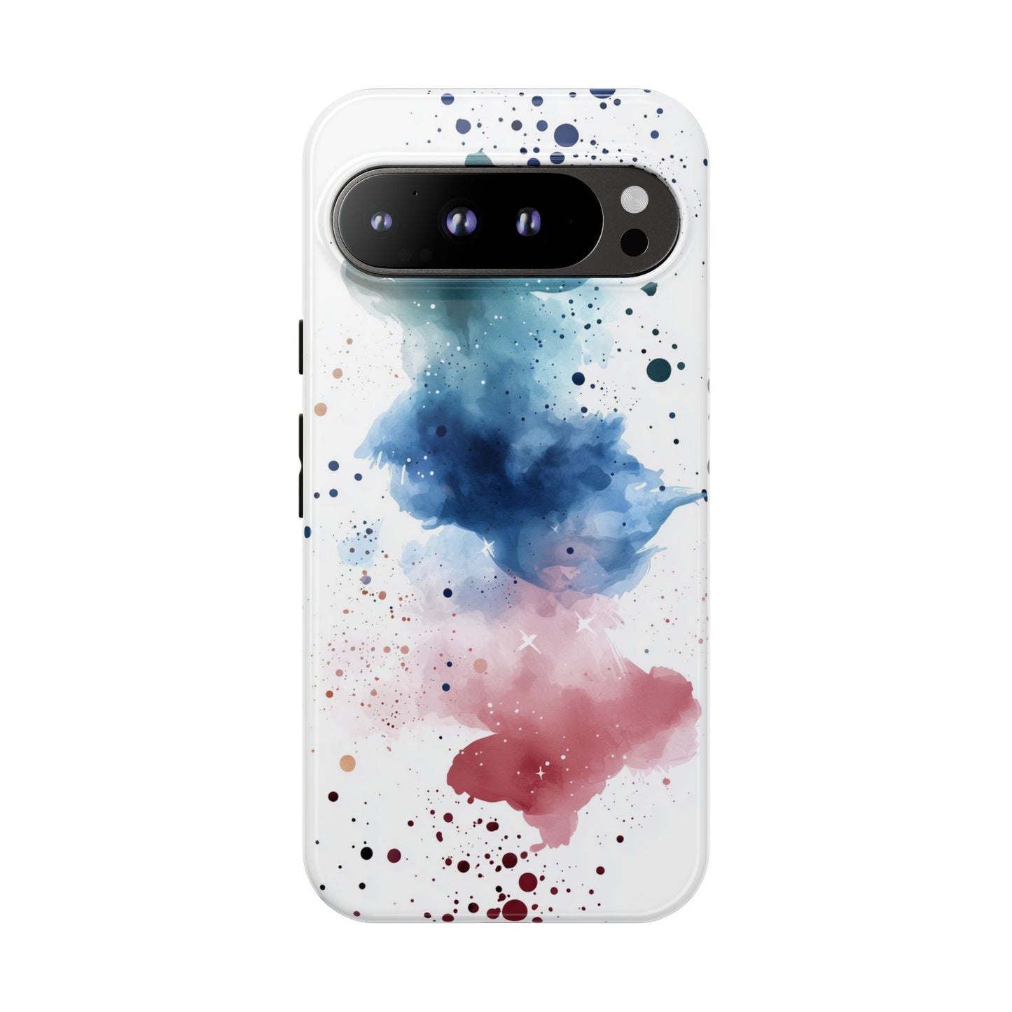 Cosmic Bloom Watercolor Phone Case for iPhone, google Pixel & Samsung